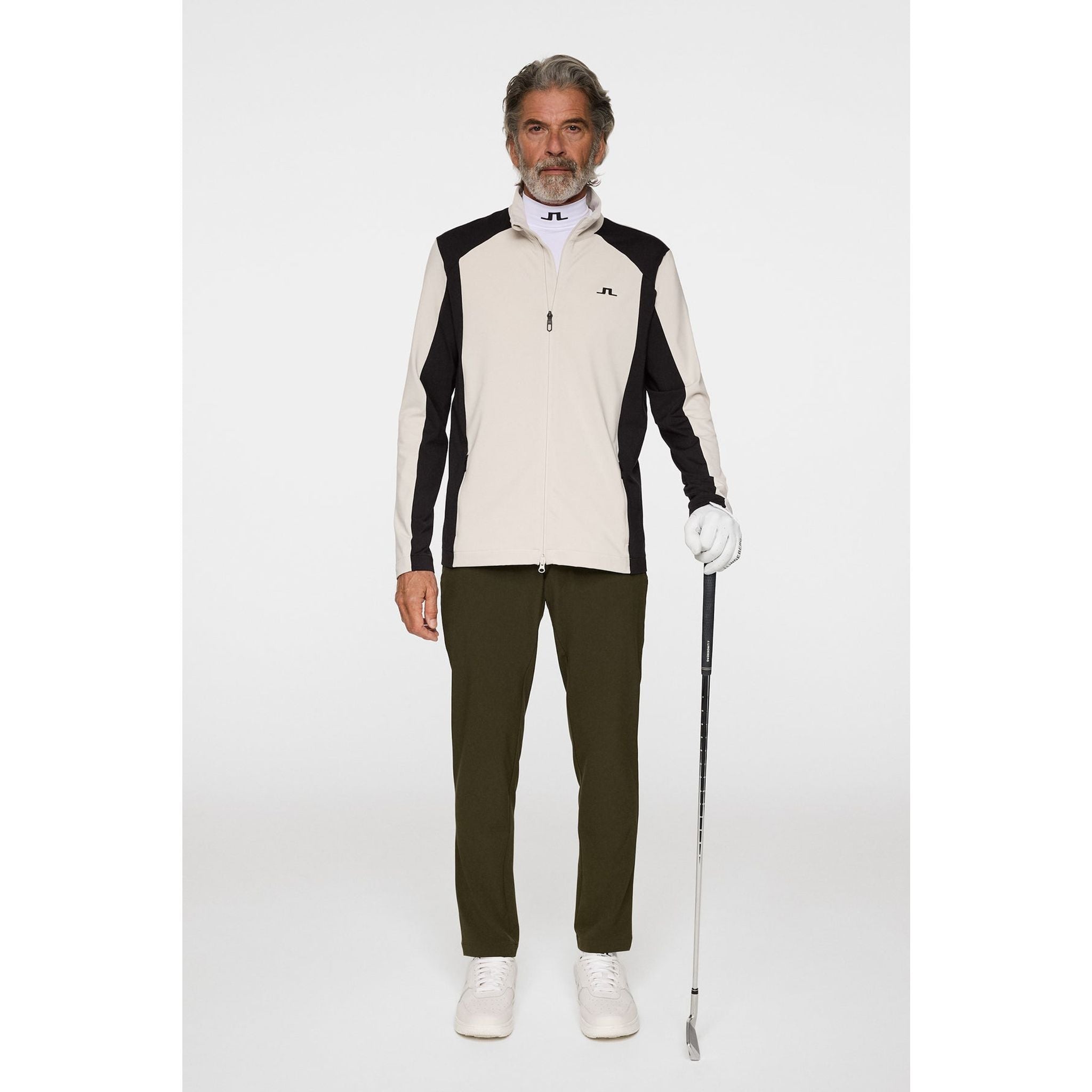 J. Lindeberg Banks Zip Mid Layer Herren