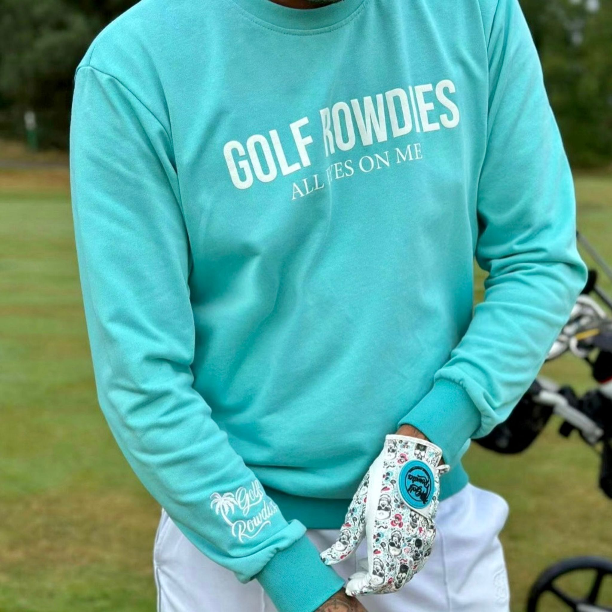 Golf Rowdies All eyes on me Sweater Herren