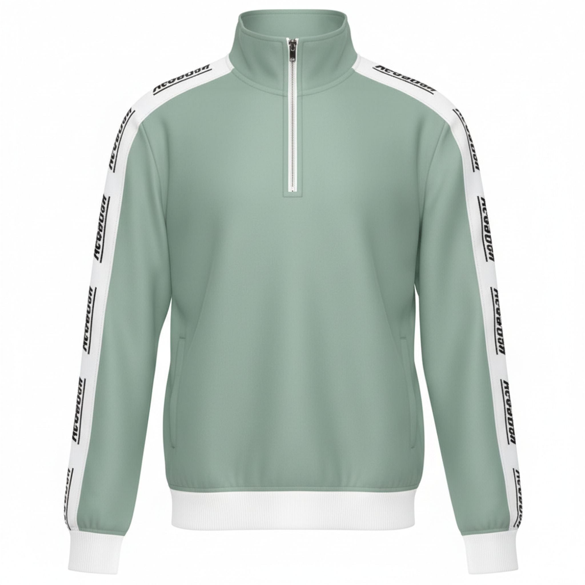 Golf Rowdies Salbei Zipper-Jacke Herren