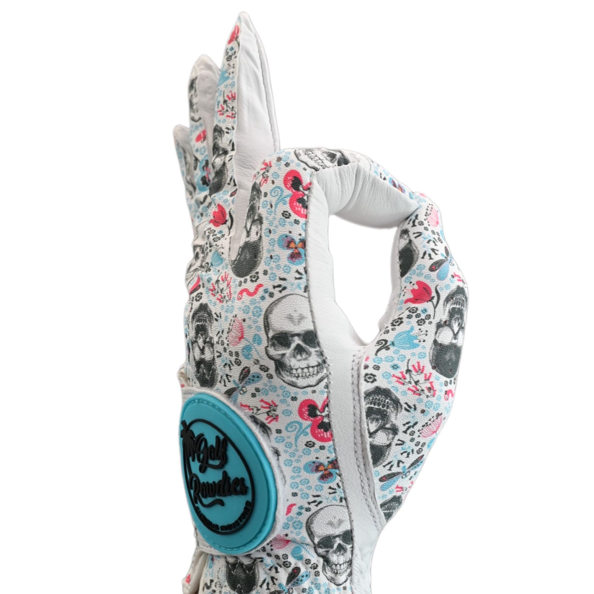 Golf Rowdies Skull Handschuh Herren