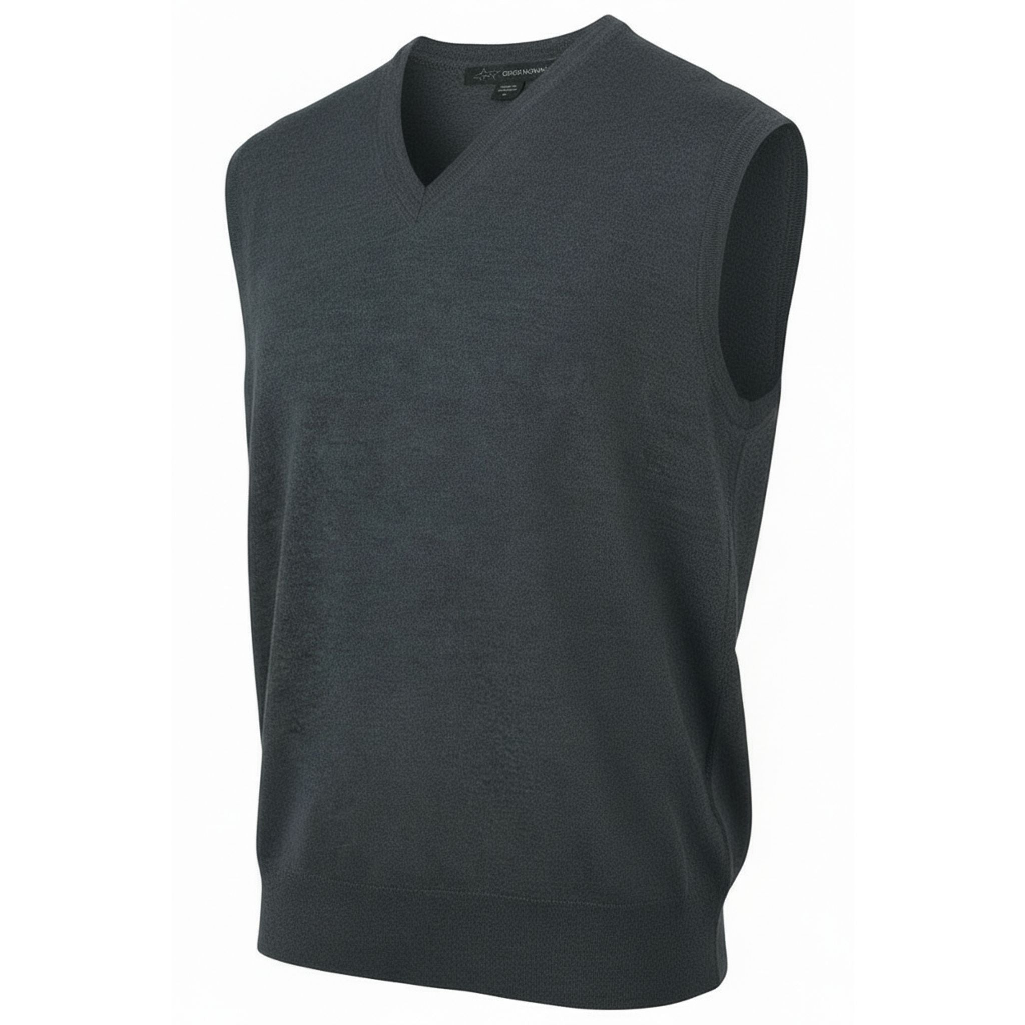 Greg Norman 50:50 Merino V Neck Slipover Jeans (Blue) S Herren