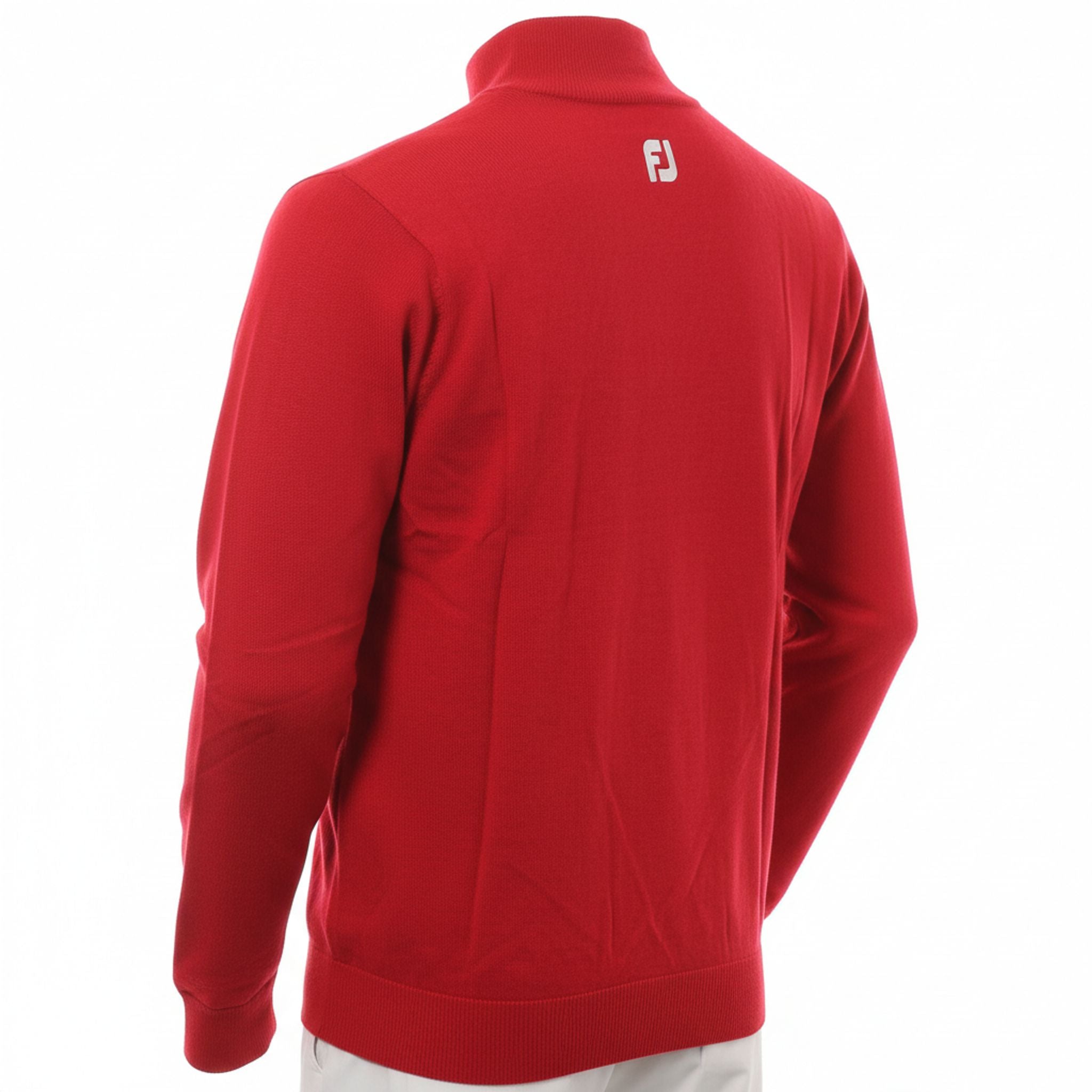 Footjoy Woolblnd Lined 1/2 Zip