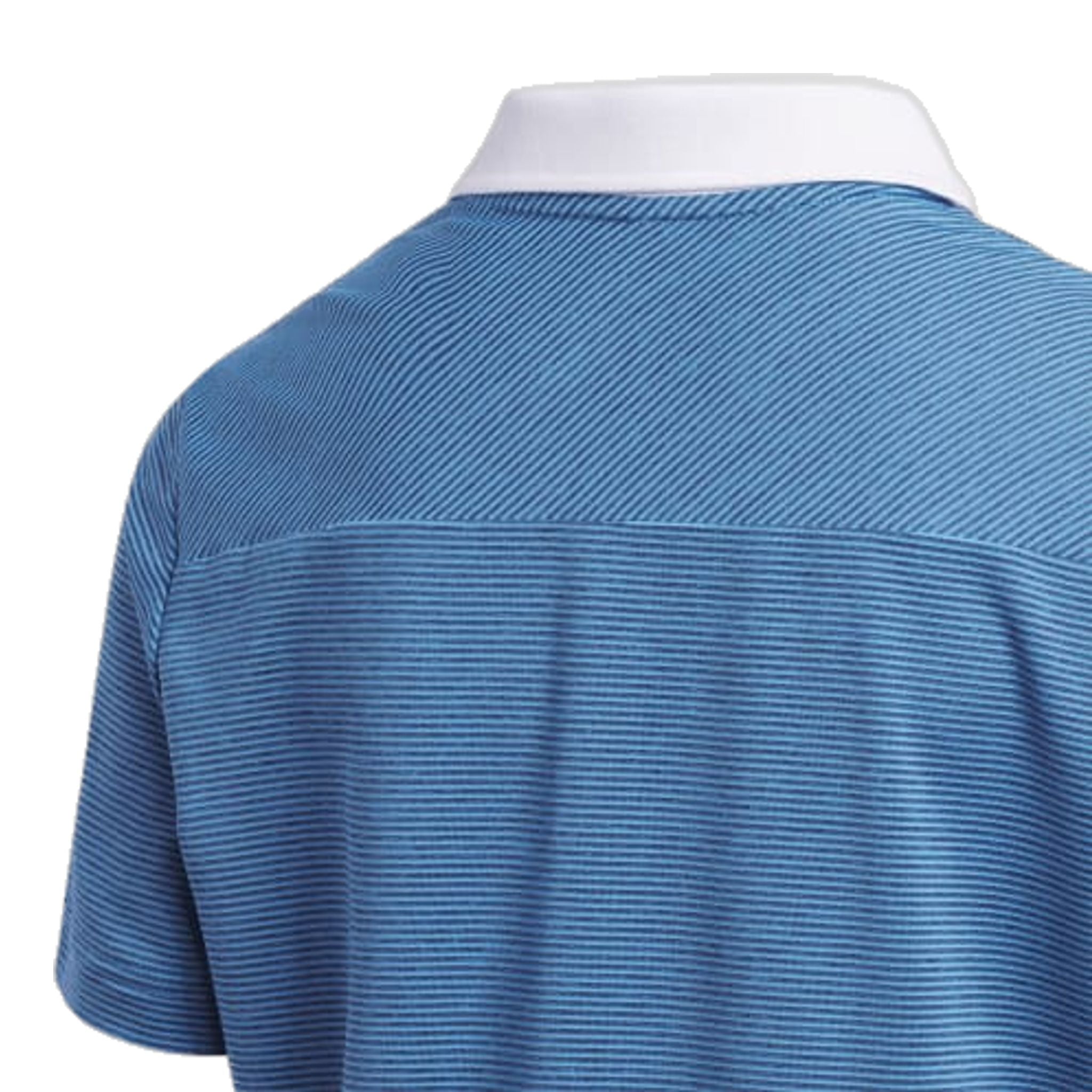 Polo Adidas Ottoman rayé à manches courtes pour homme