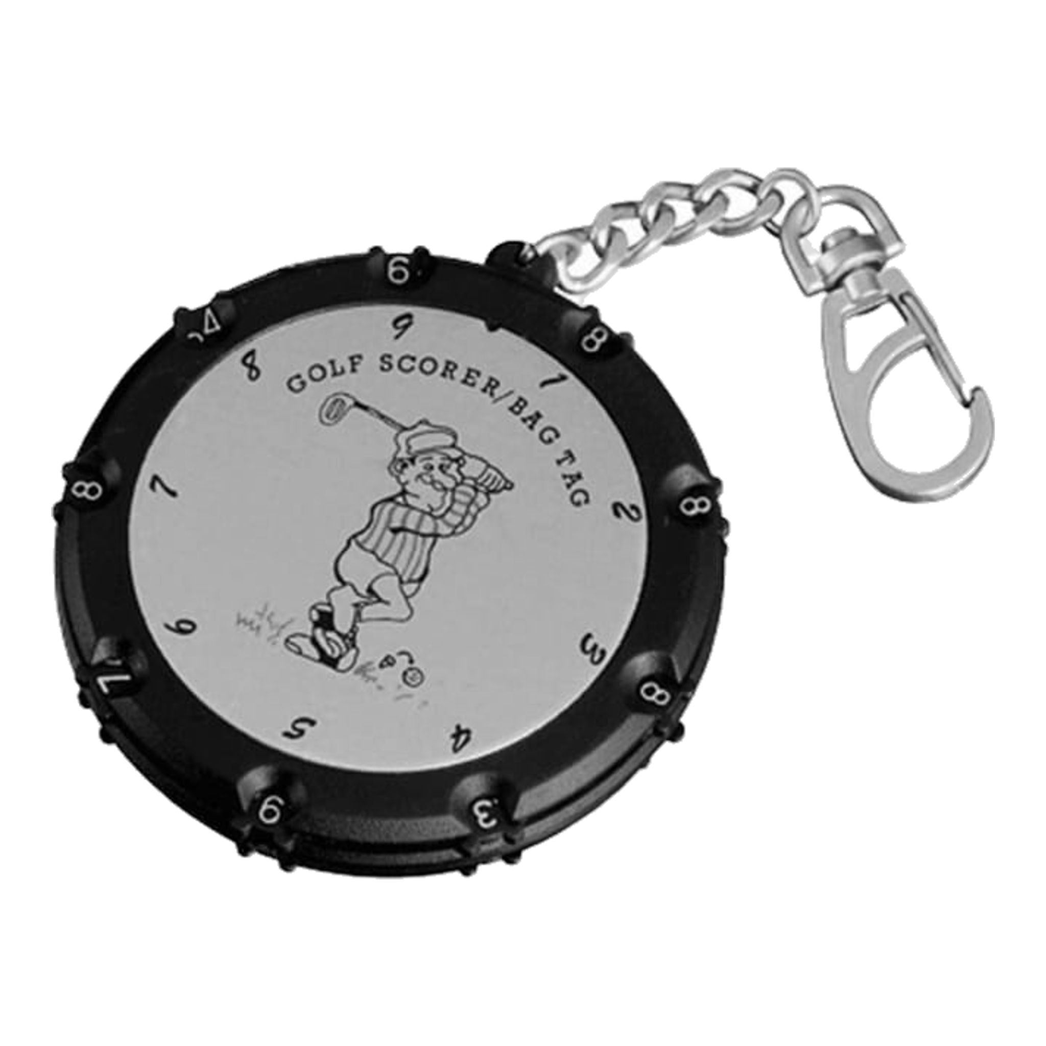 Legend Golfgear Compteur 18 trous avec étiquette de sac