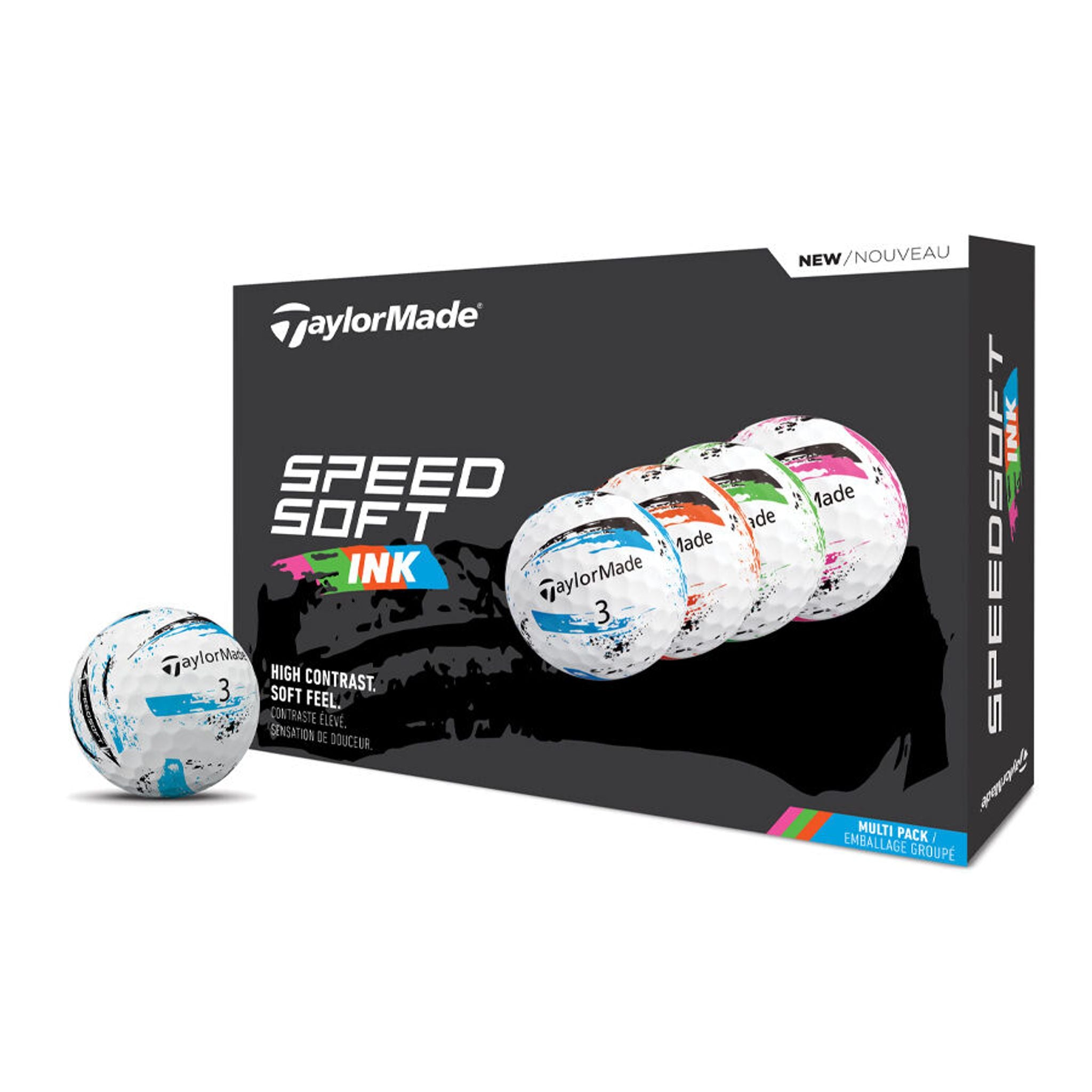Balles de golf TaylorMade SpeedSoft pour hommes