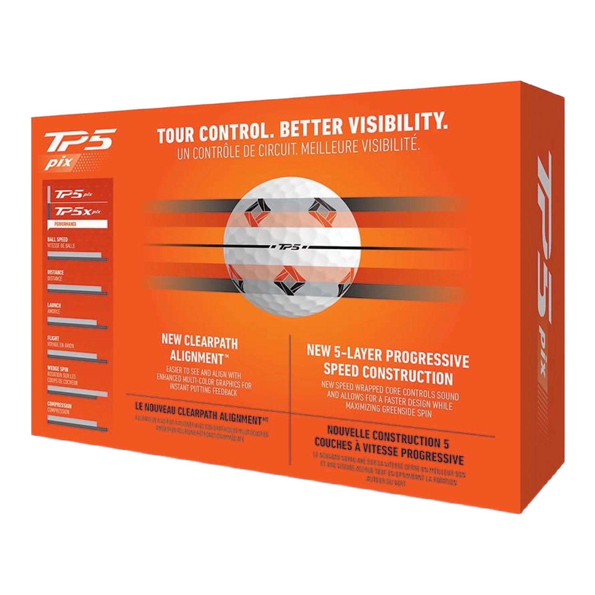 Balles de golf TaylorMade TP5 pix 3.0