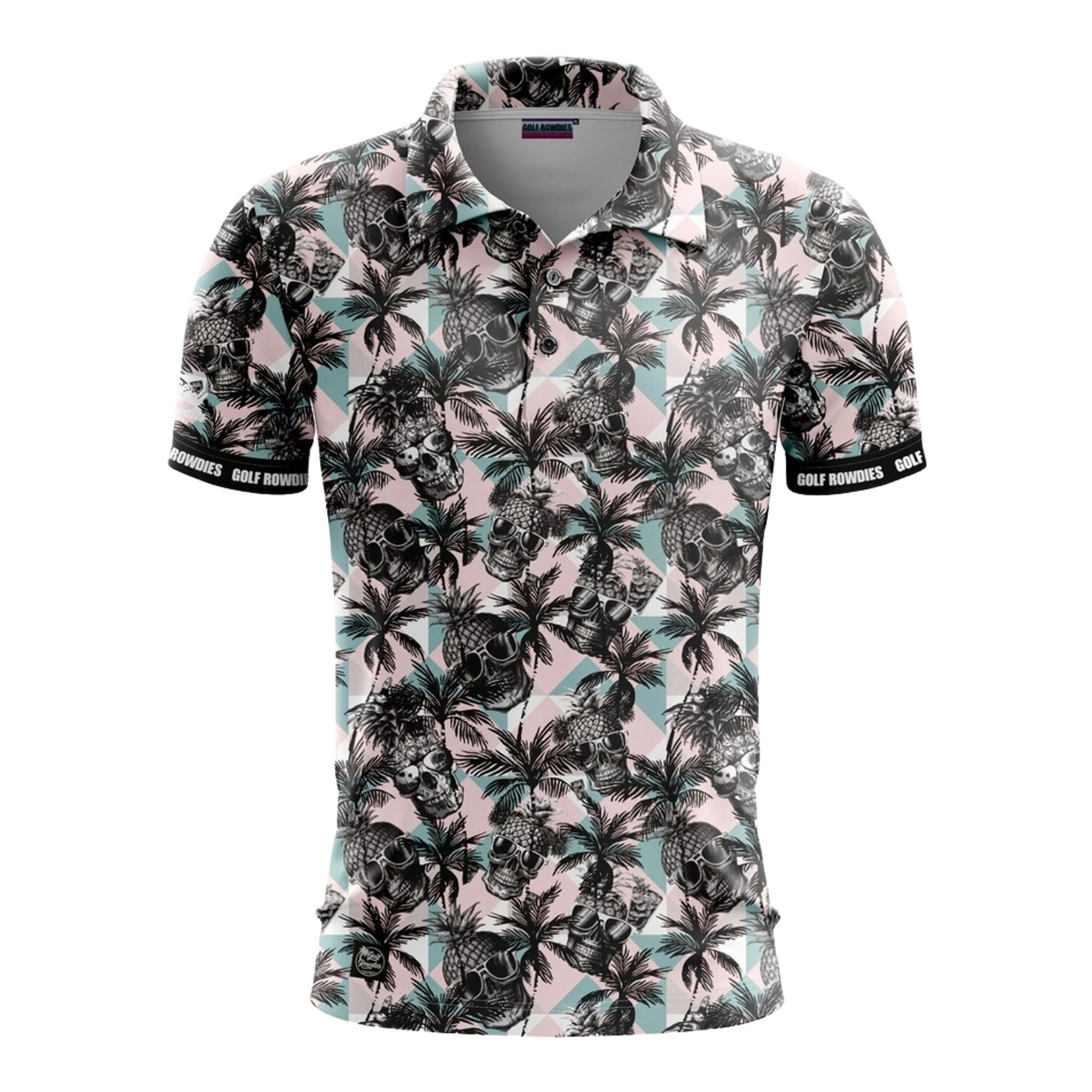 Polo homme Golf Rowdies Cool Pineapple