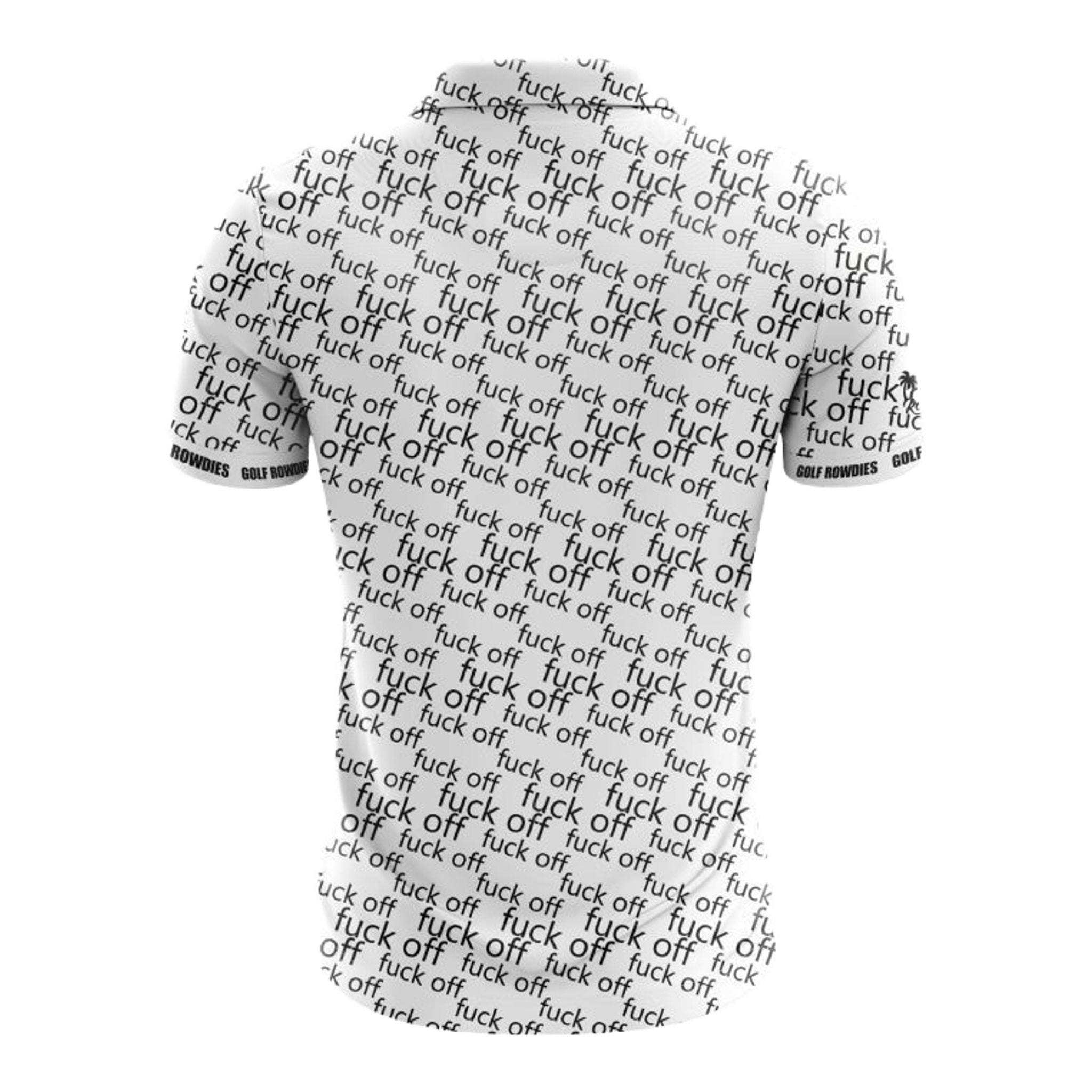 Polo pour hommes « Golf Rowdies Fuck Off »