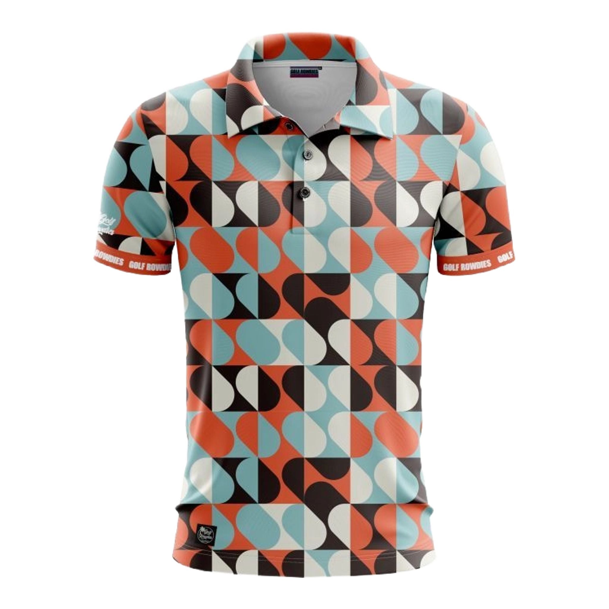 Polo rétro Golf Rowdies pour hommes