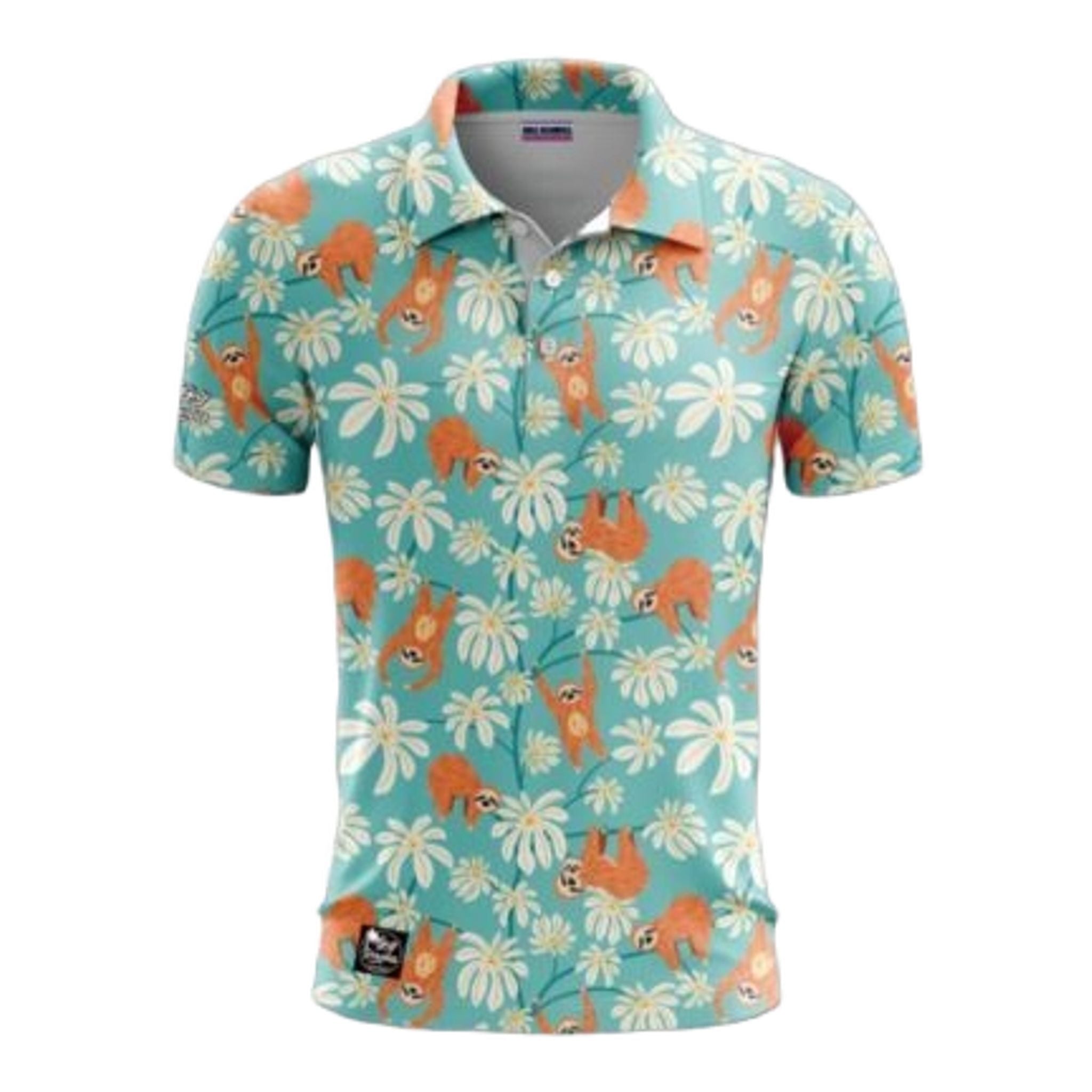 Polo homme Golf Rowdies Sloth