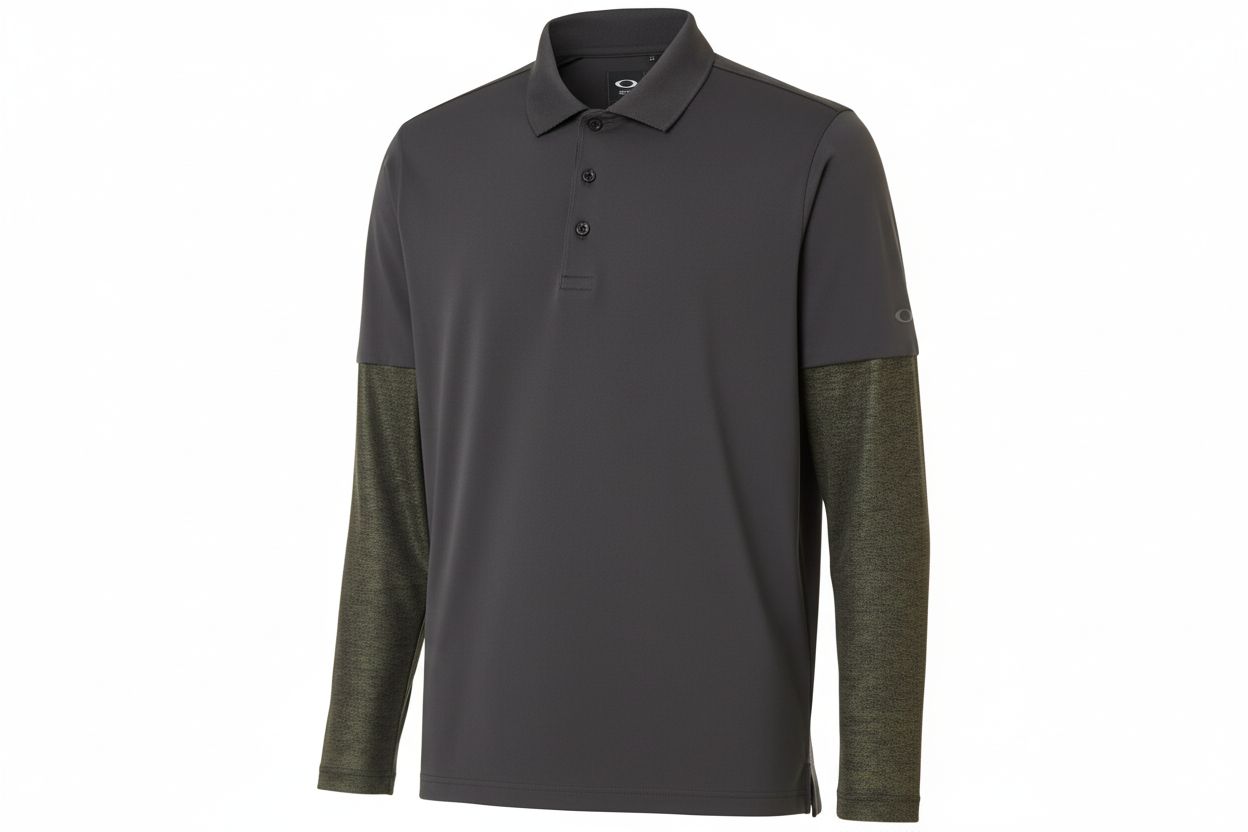 Oakley Polo LS Printed Sleeve Polo Herren