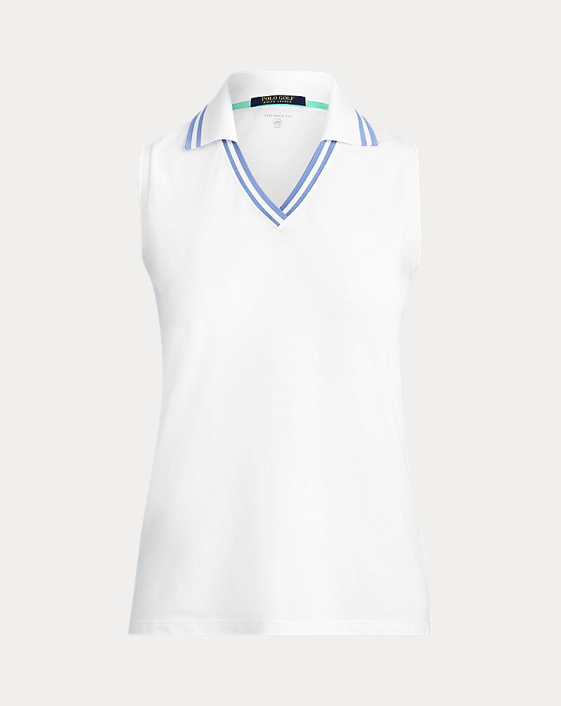 Ralph Lauren S/L Cricketsleevelessknit Golfpolo Damen