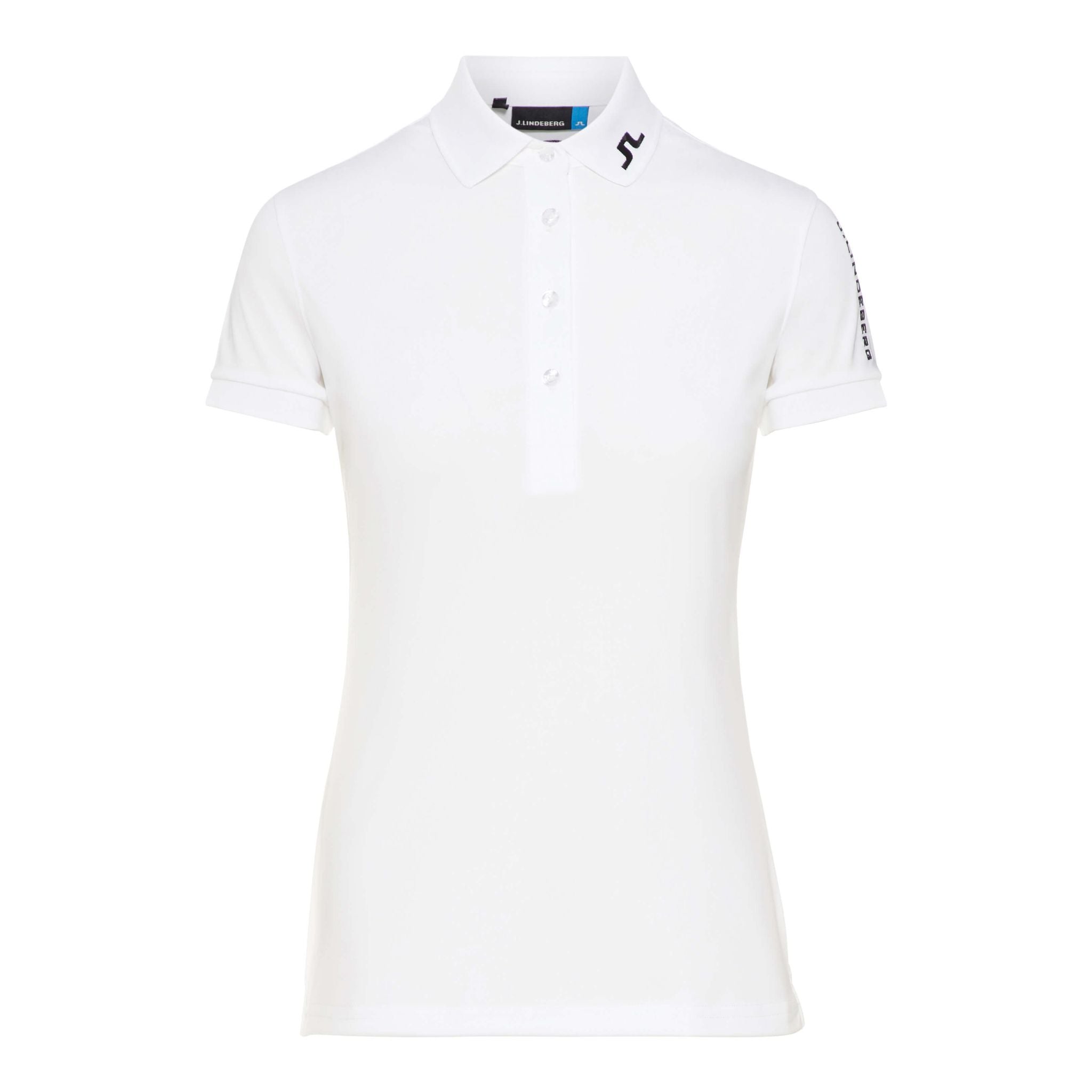 Polo J. Lindeberg W Tour Tech slim TX Jersey blanc pour femme