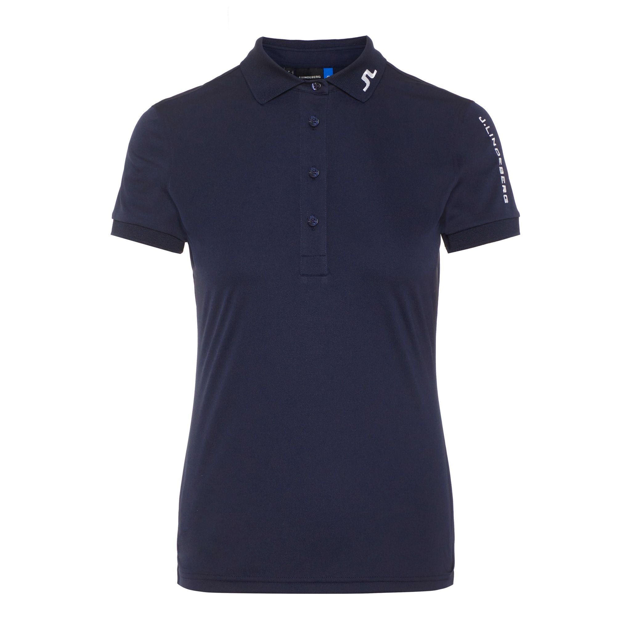 Polo J. Lindeberg W Tour Tech slim TX Jersey JL bleu marine femme