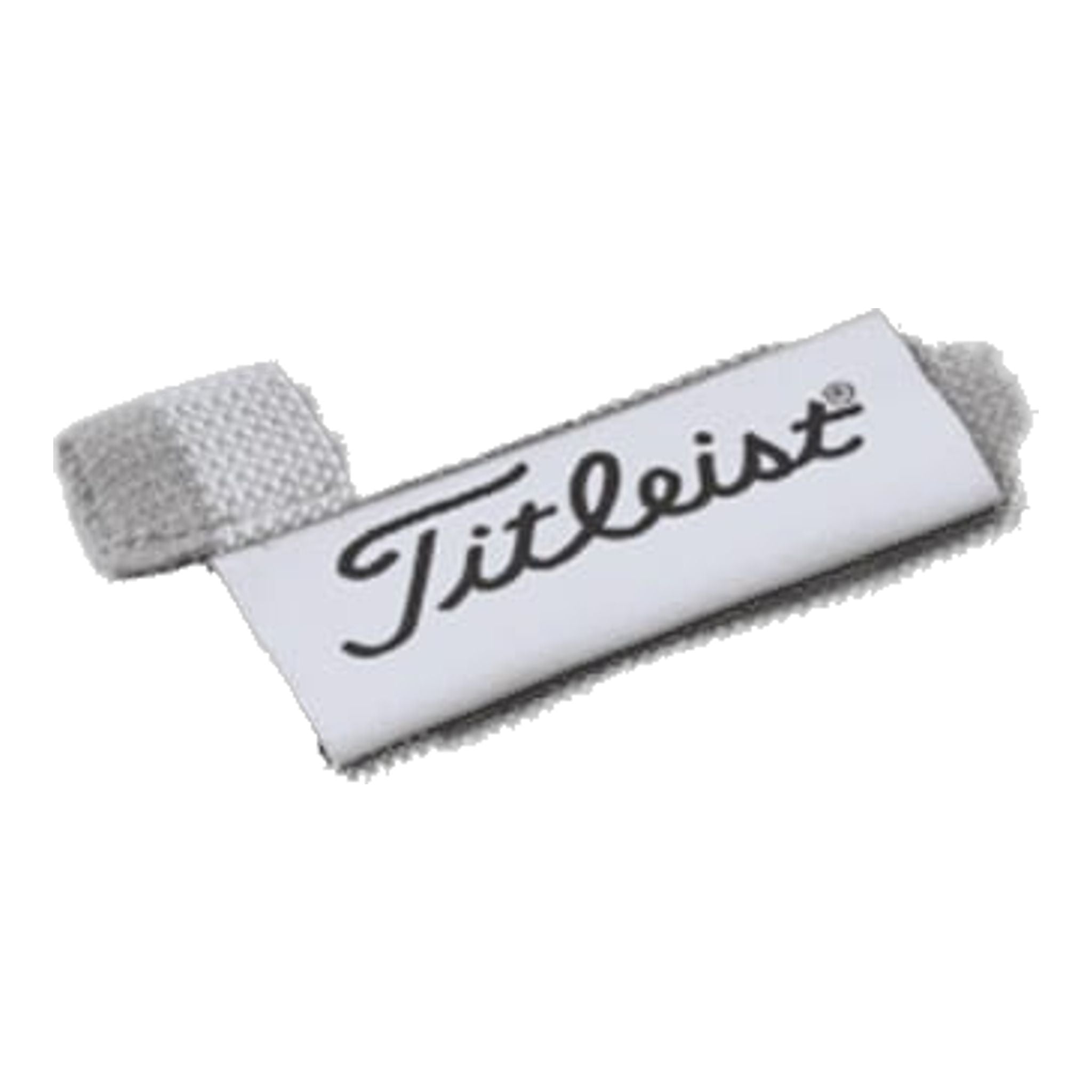 Serviette éponge Titleist Players grise/blanche