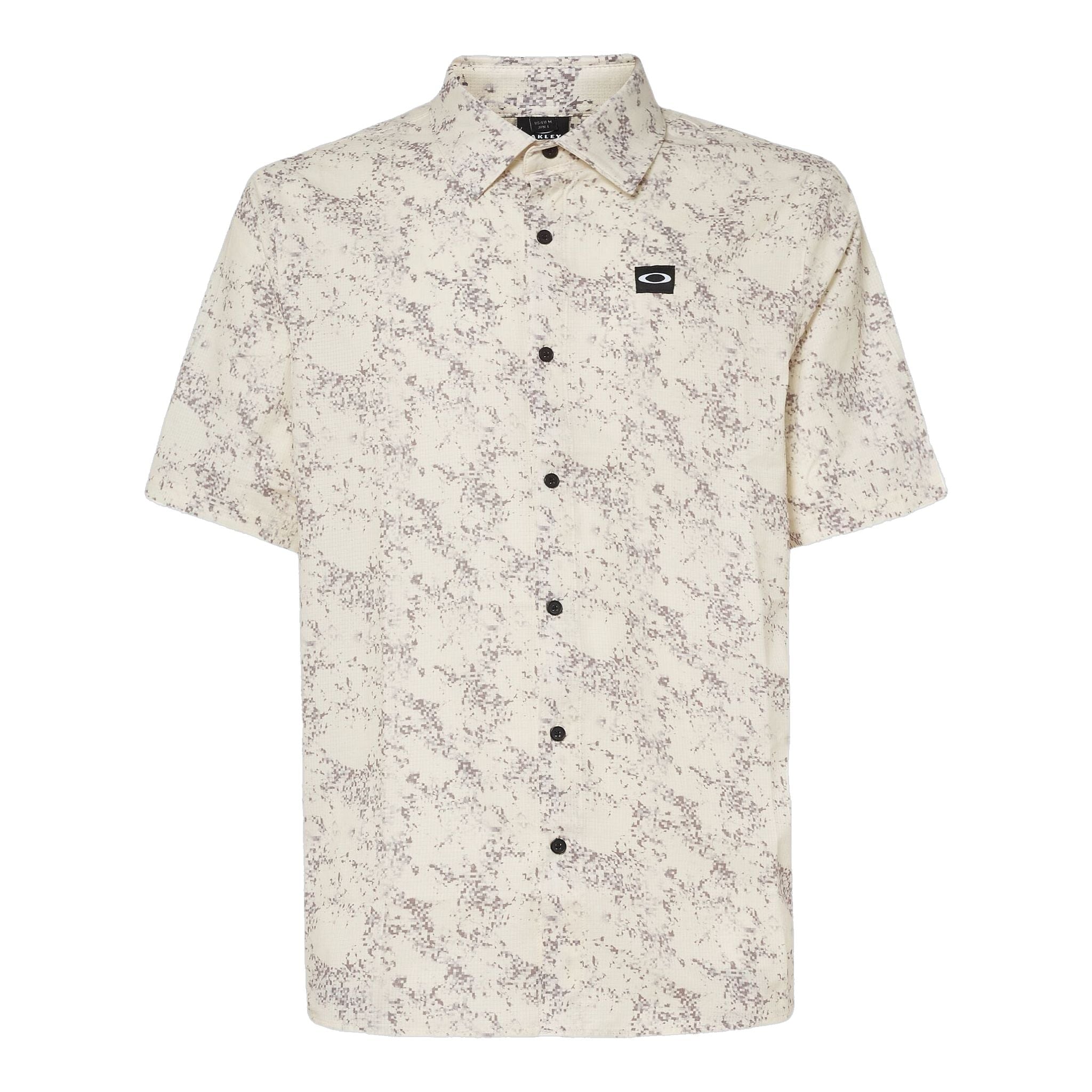 Polo de golf tissé Oakley Sand Camo pour homme