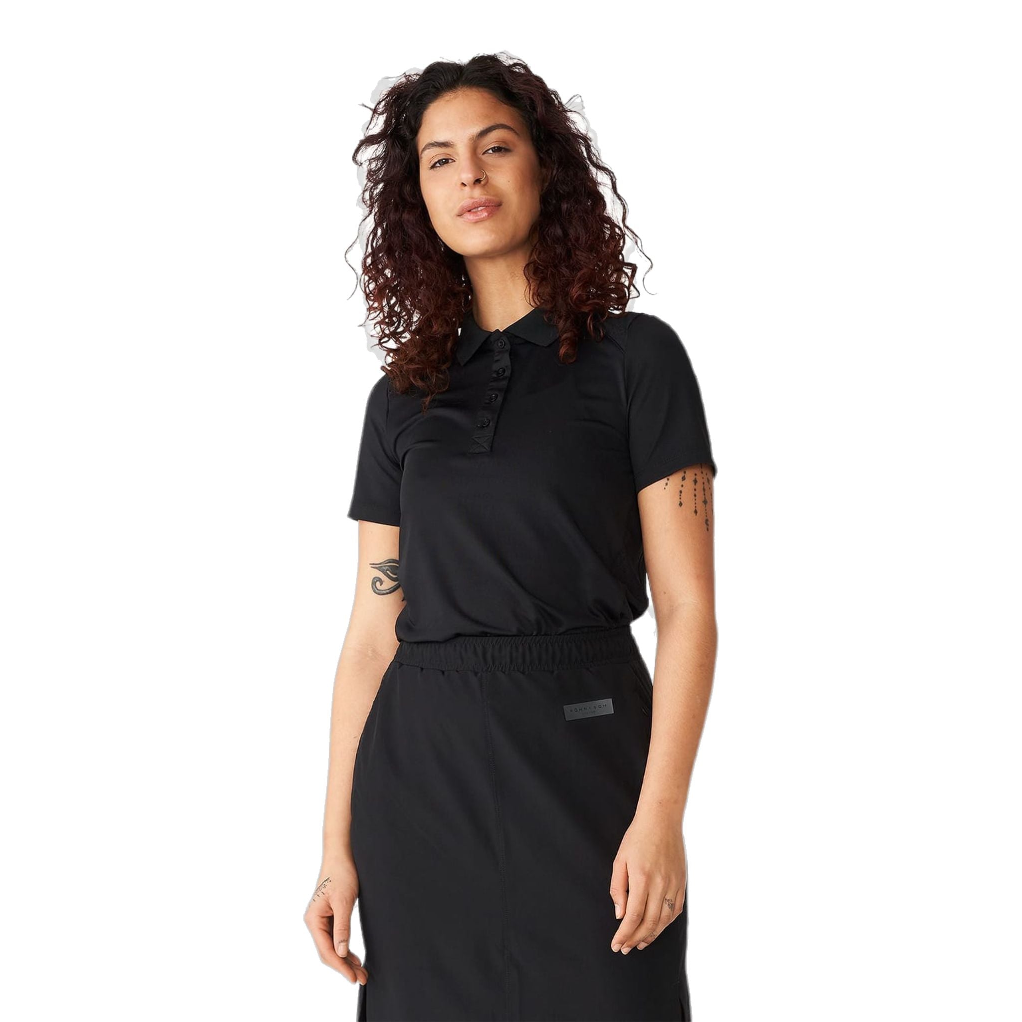 Polo Röhnisch Rumi noir femme