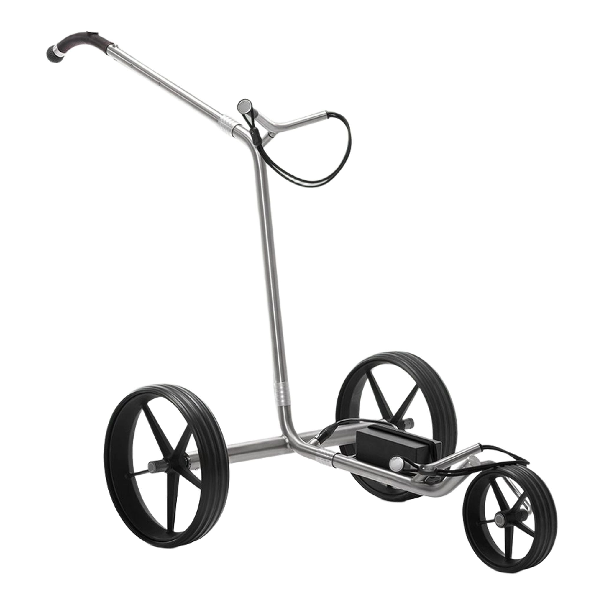 Chariot électrique TiCad Goldfinger avec commande par poignée rotative