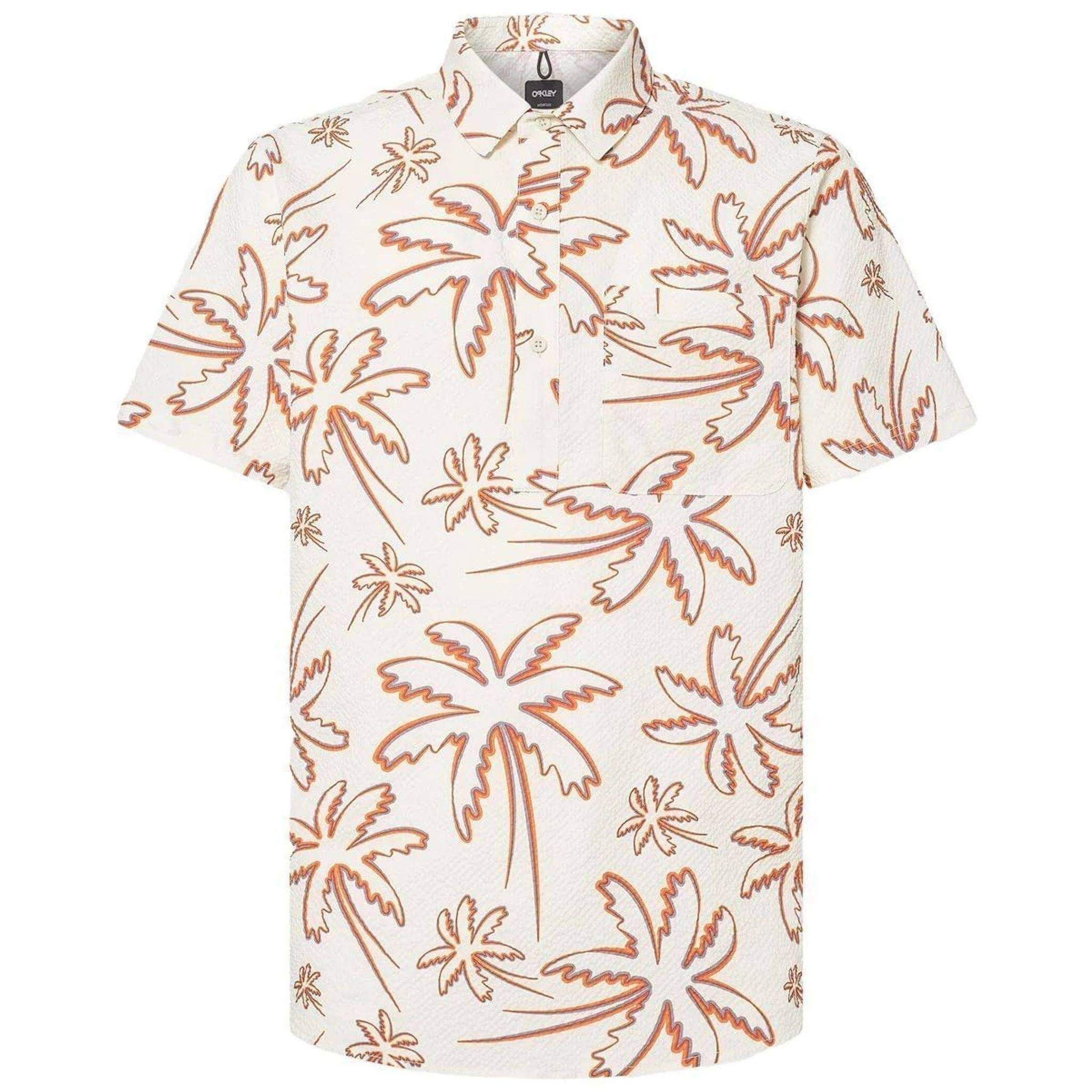Polo Oakley Deco Palms à boutons pour homme