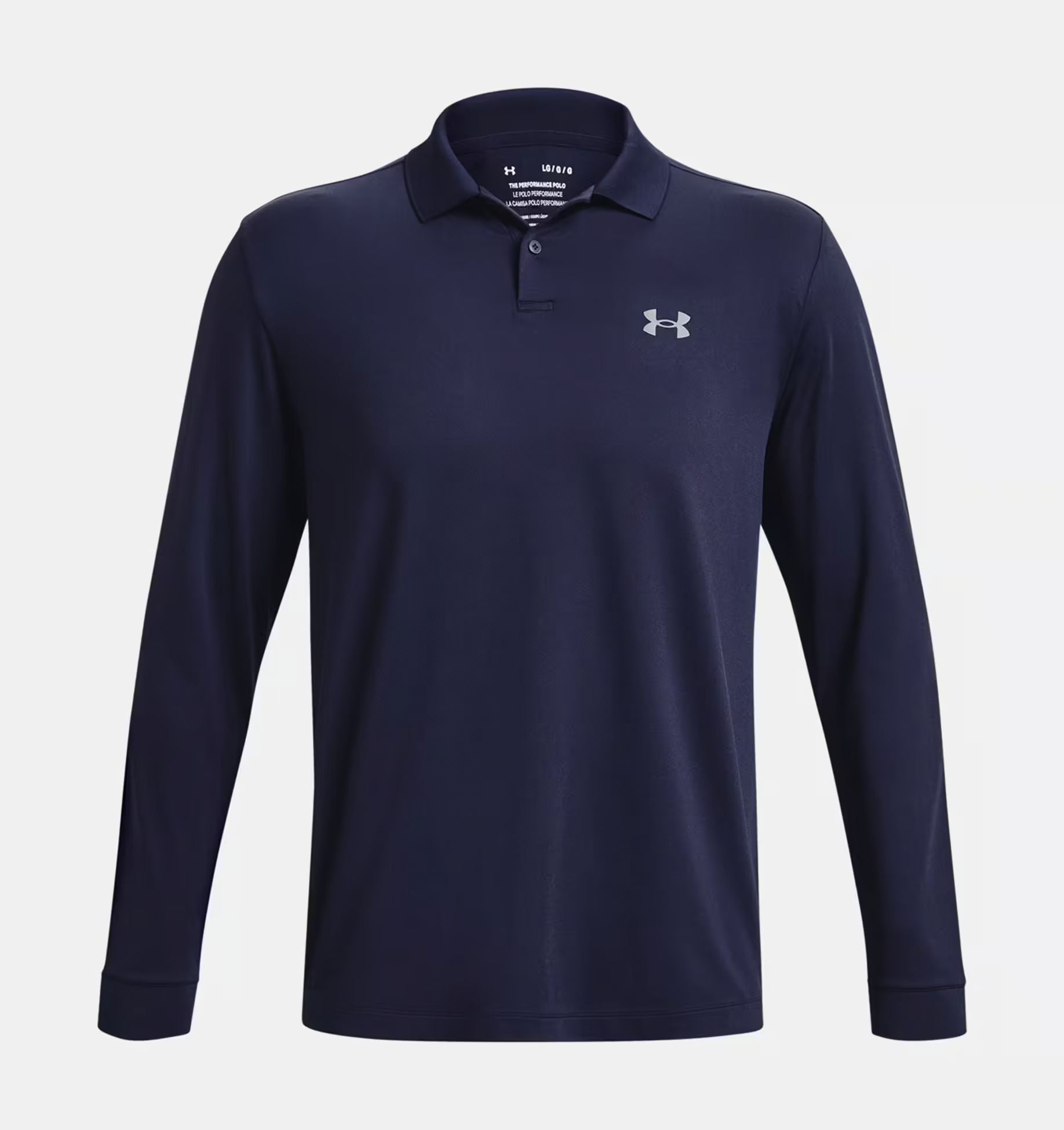 Polo à manches longues Under Armour Performance 3.0 pour homme