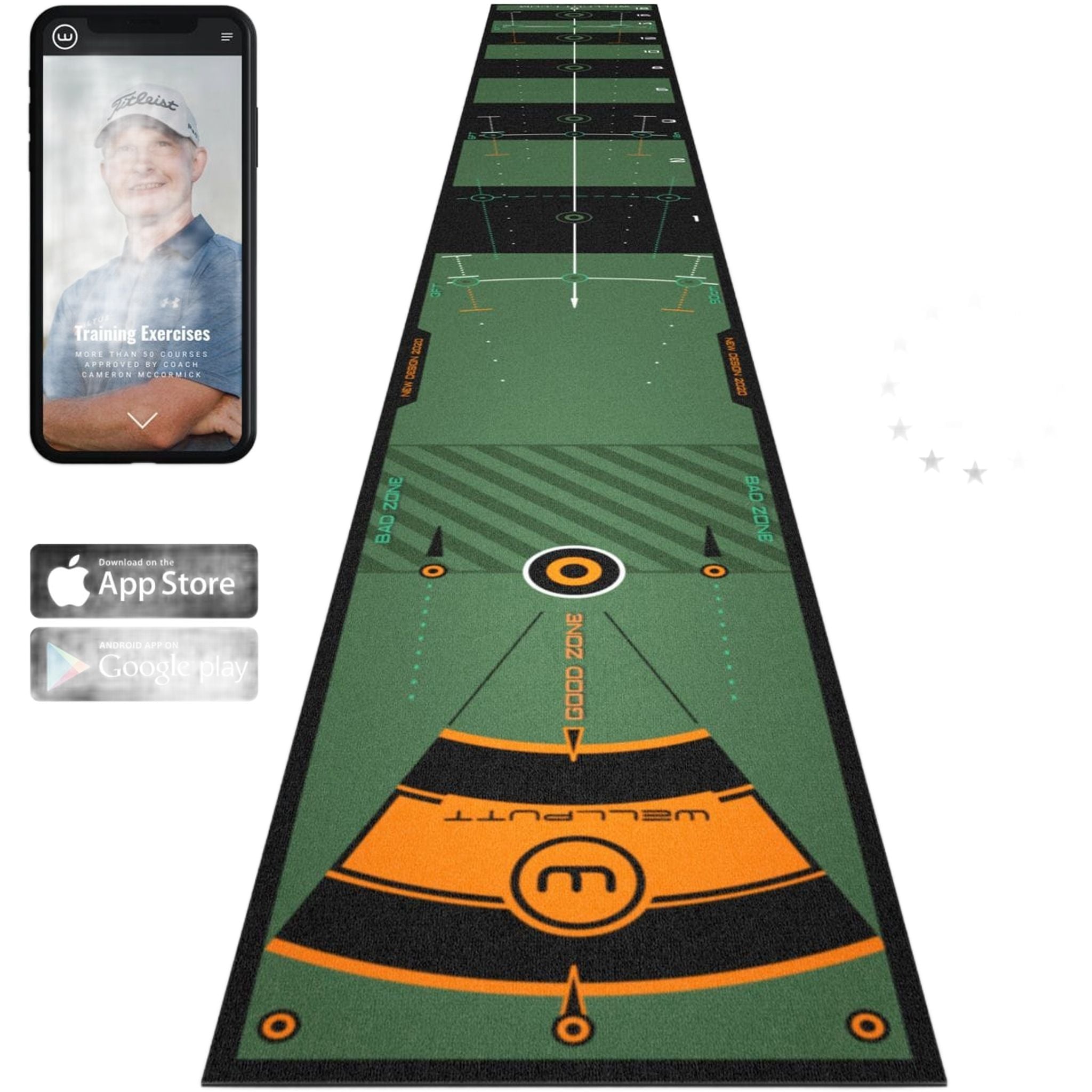 Tapis de putting Wellput 4m