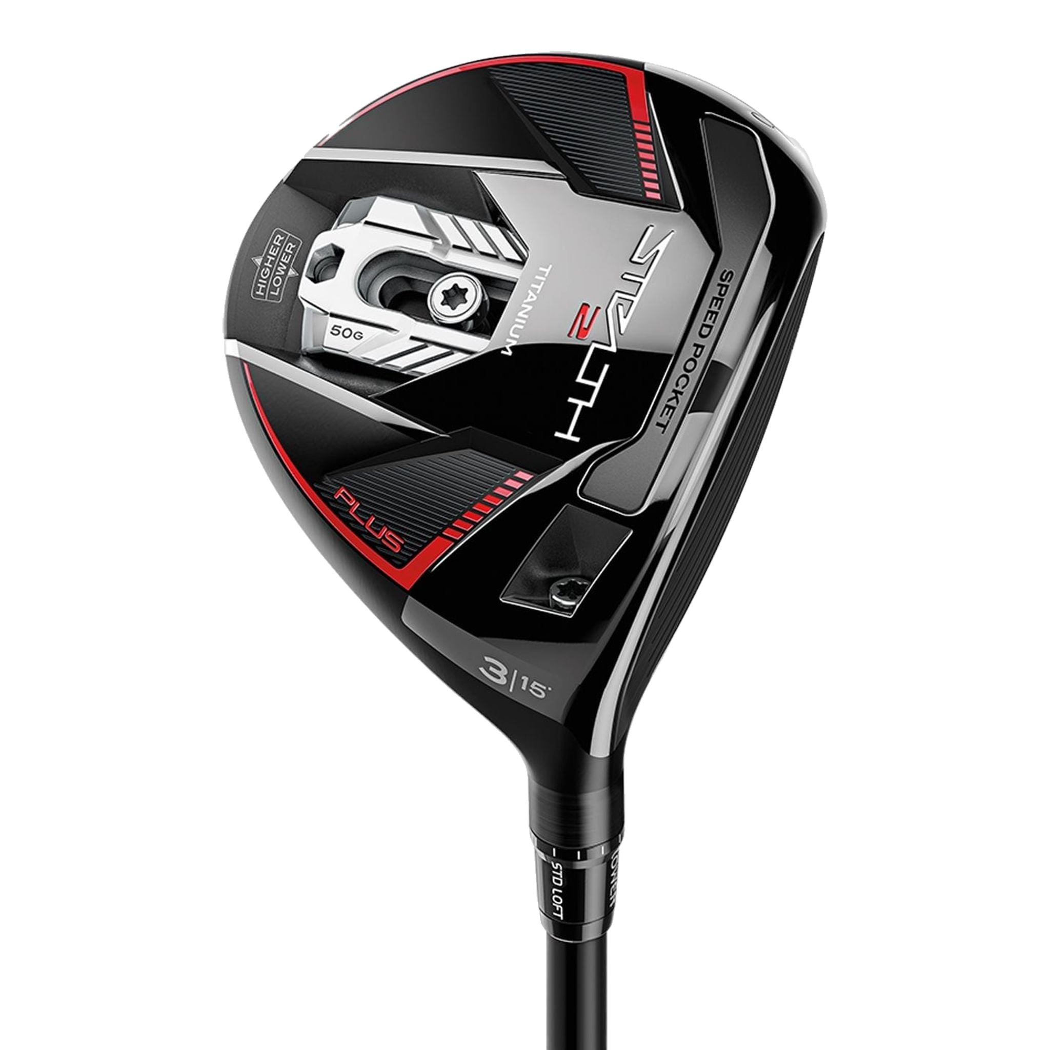 Bois de parcours TaylorMade Stealth2 Plus Ti pour hommes