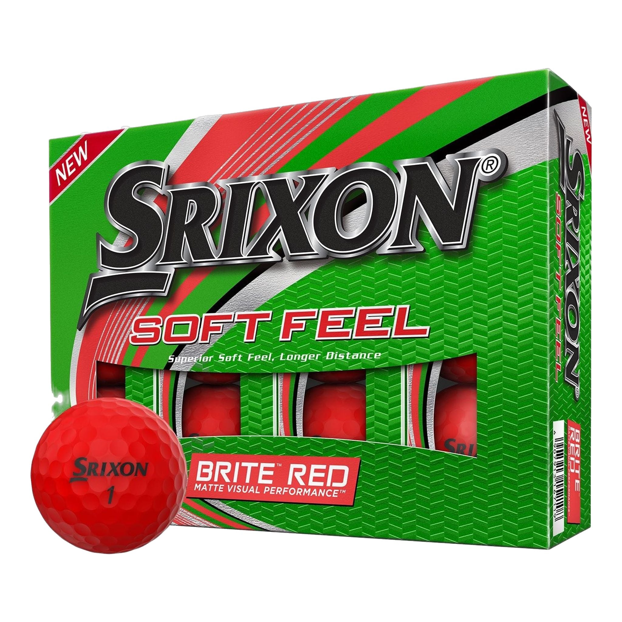 Srixon Soft Feel 12 Brite [12 billes] Orange