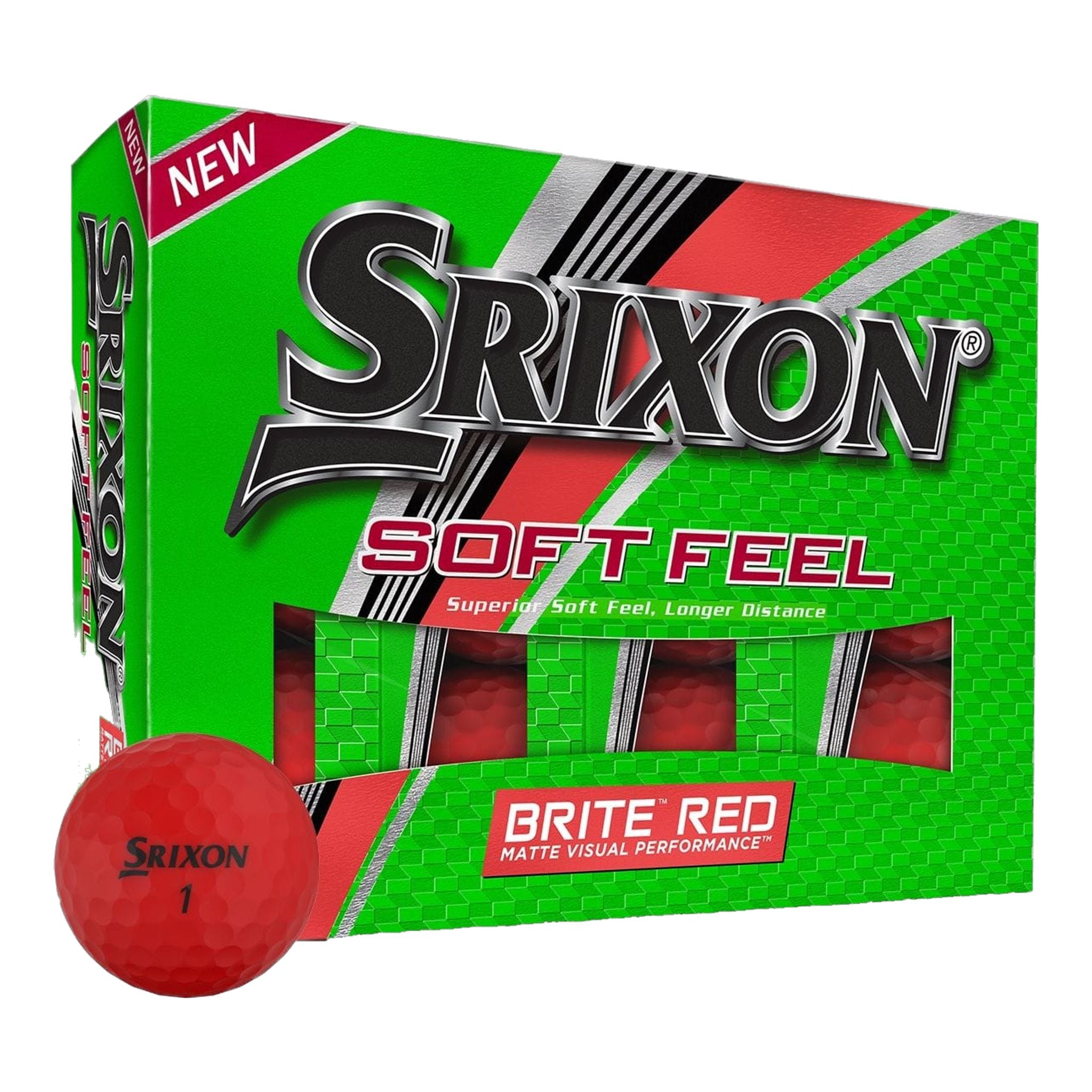 Srixon Soft Feel 12 Brite [12 billes] Orange
