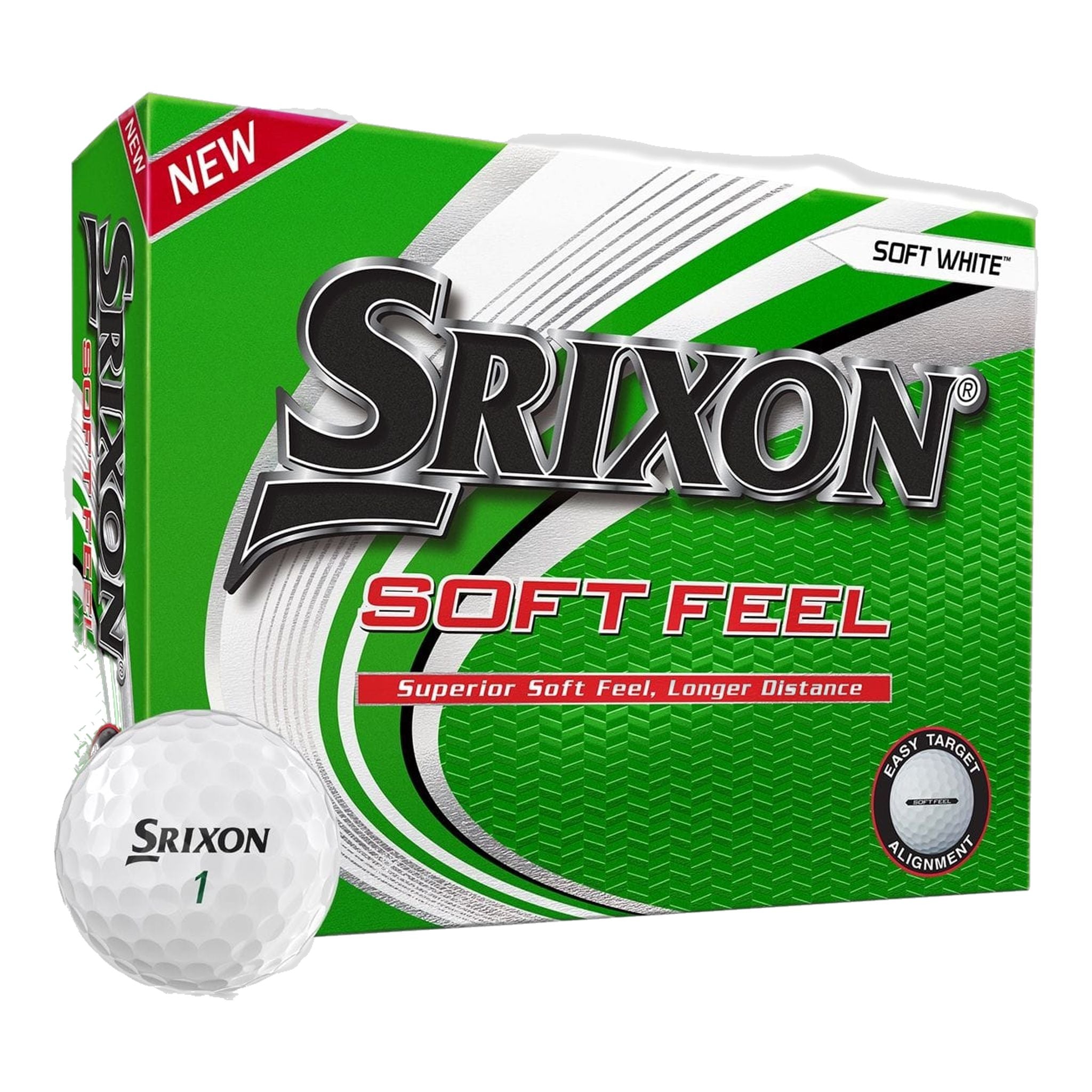 Srixon Soft Feel 12 Brite [12 billes] Orange