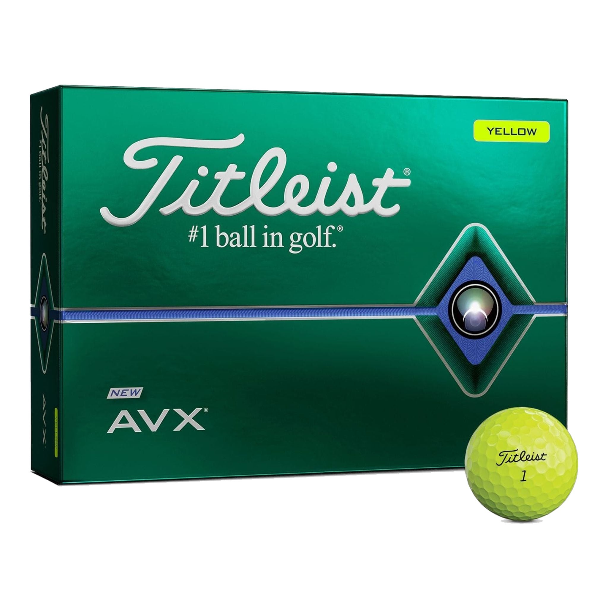 Balles de golf Titleist AVX 2021