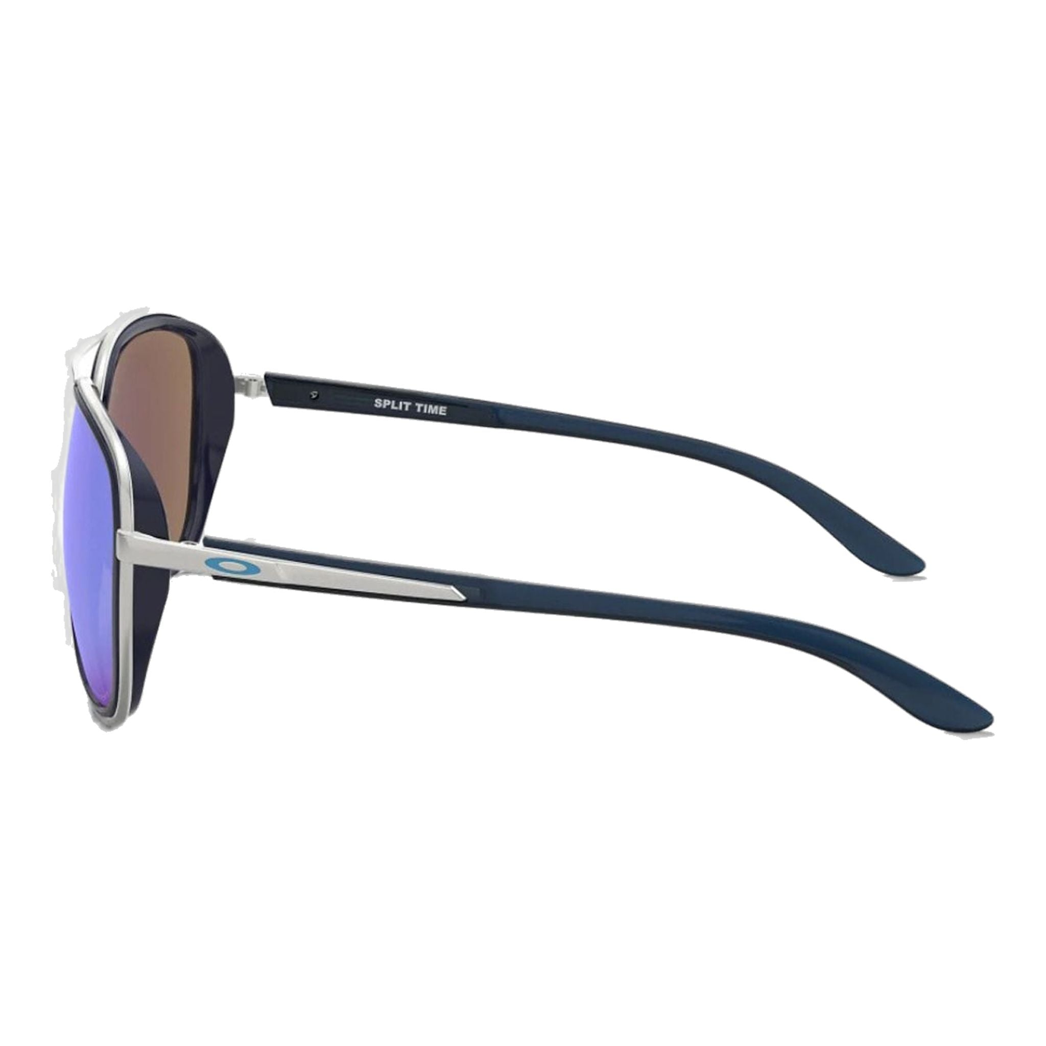 Lunettes de soleil Oakley W Split Time Navy Prizm Sapphire polarisées pour femmes