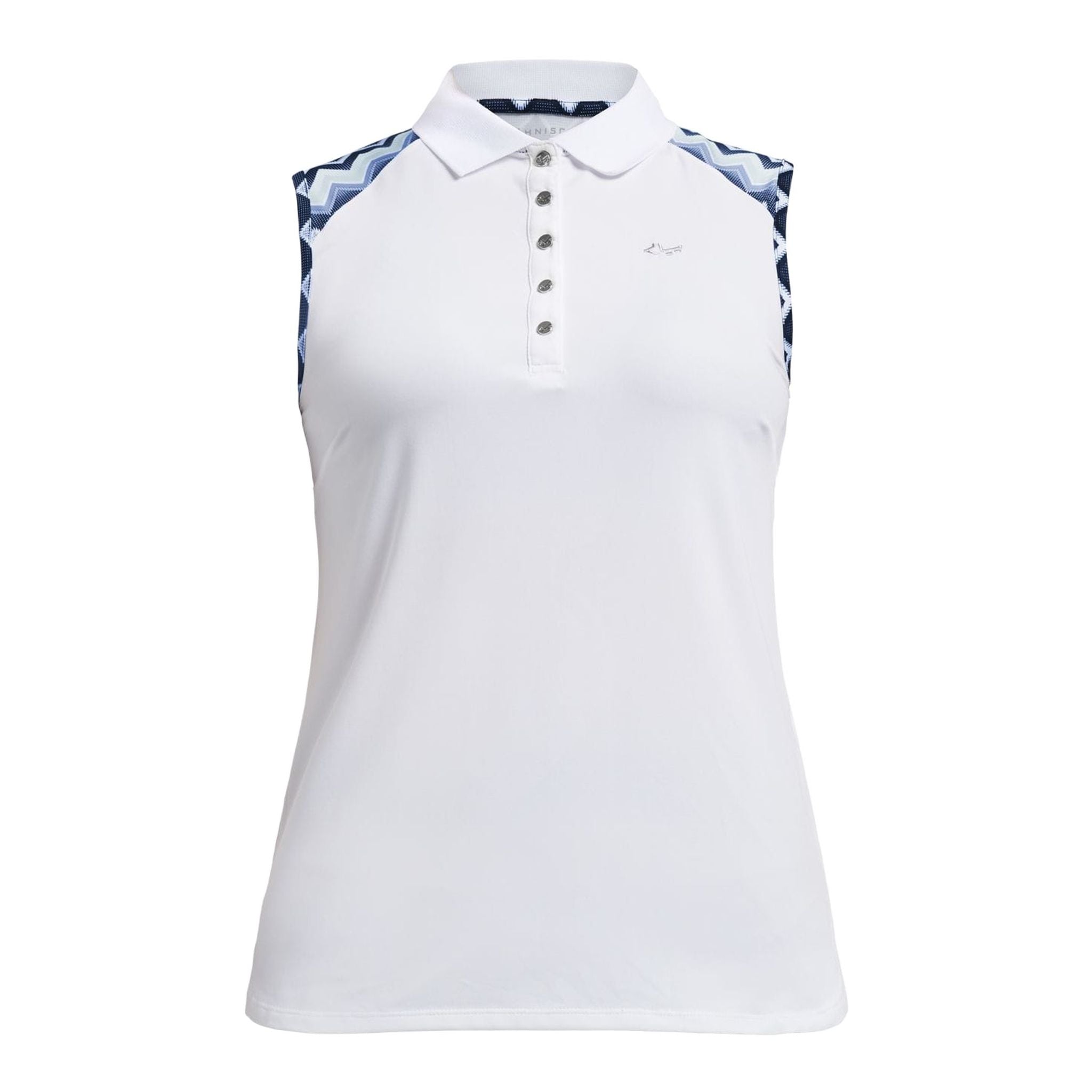 Polo Röhnisch Element SL Zigzag bleu femme
