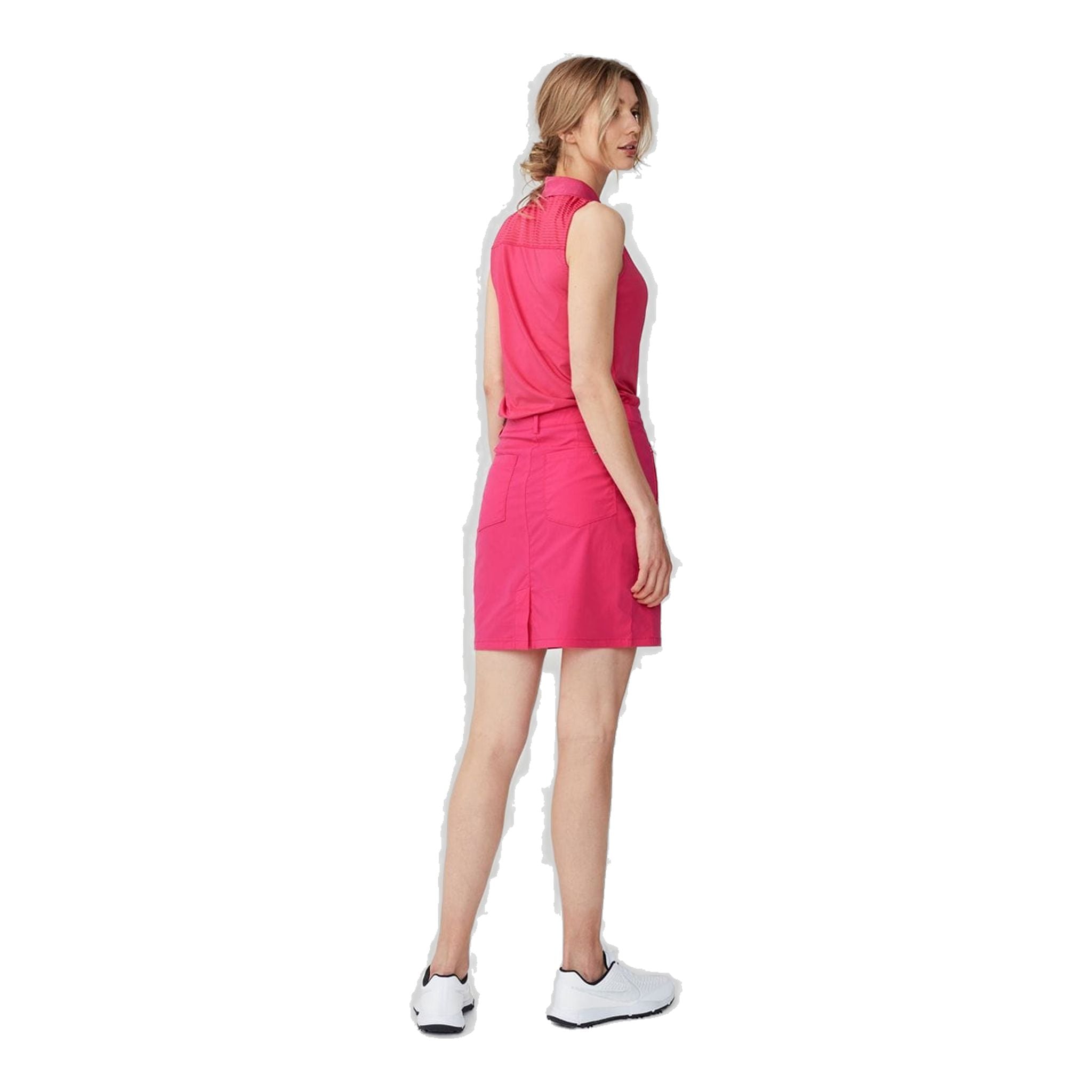 Polo Röhnisch Miko SL Fuchsia Femme