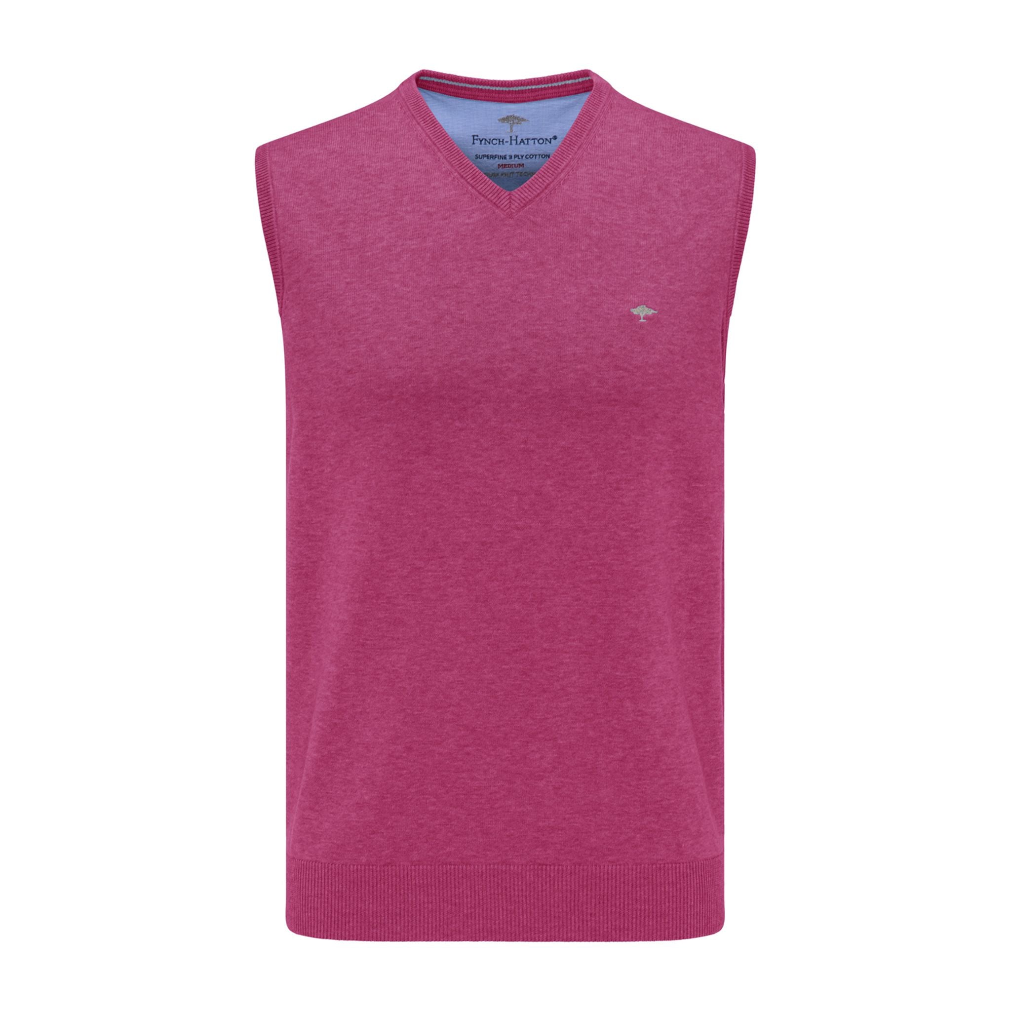 Gilet sans manches Fynch Hatton Malaga rouge homme