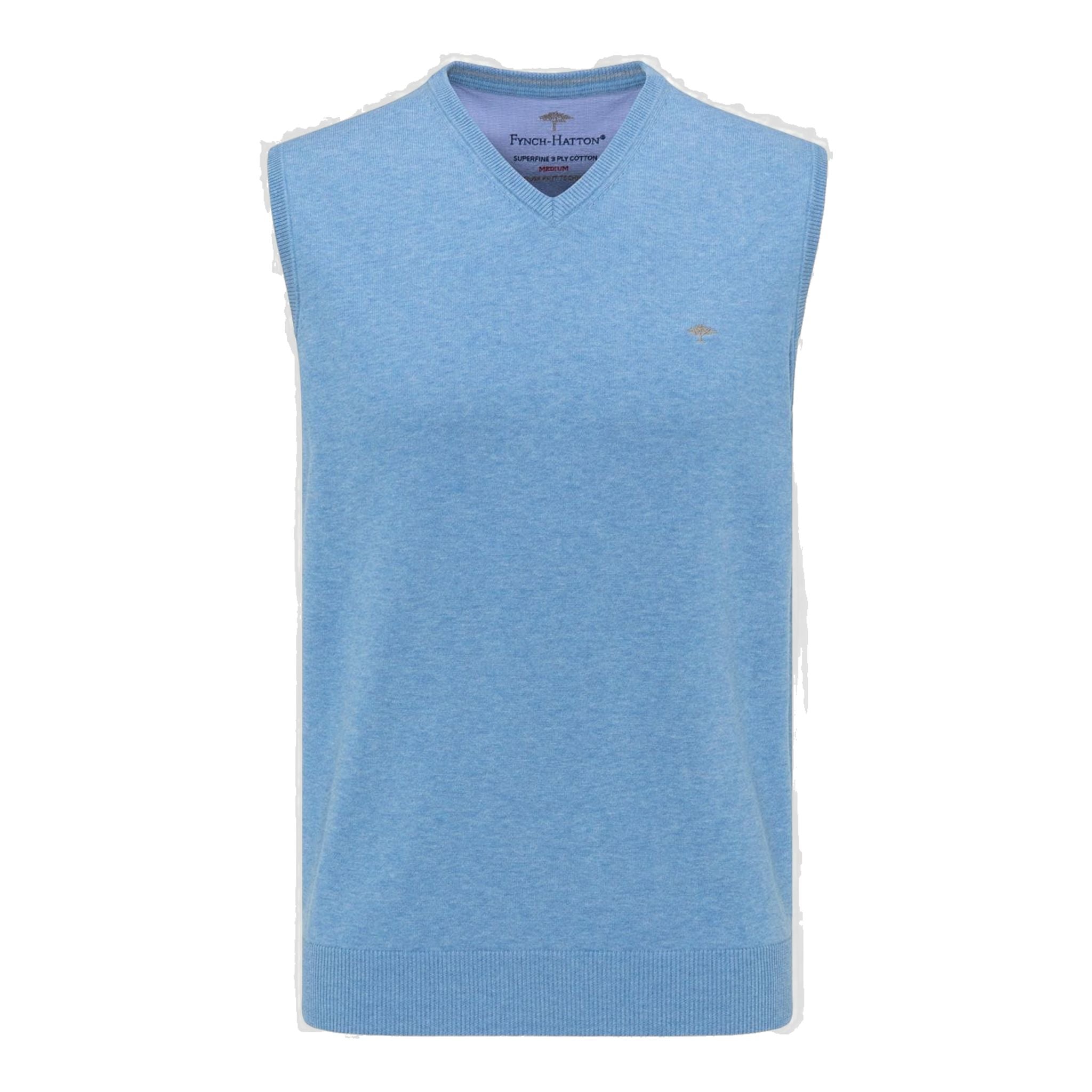 Pull-over bleu clair pour homme Fynch Hatton