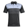 Polo Under Armour Playoff 2.0 Noir/Bleu isotope/Bleu minéral Homme