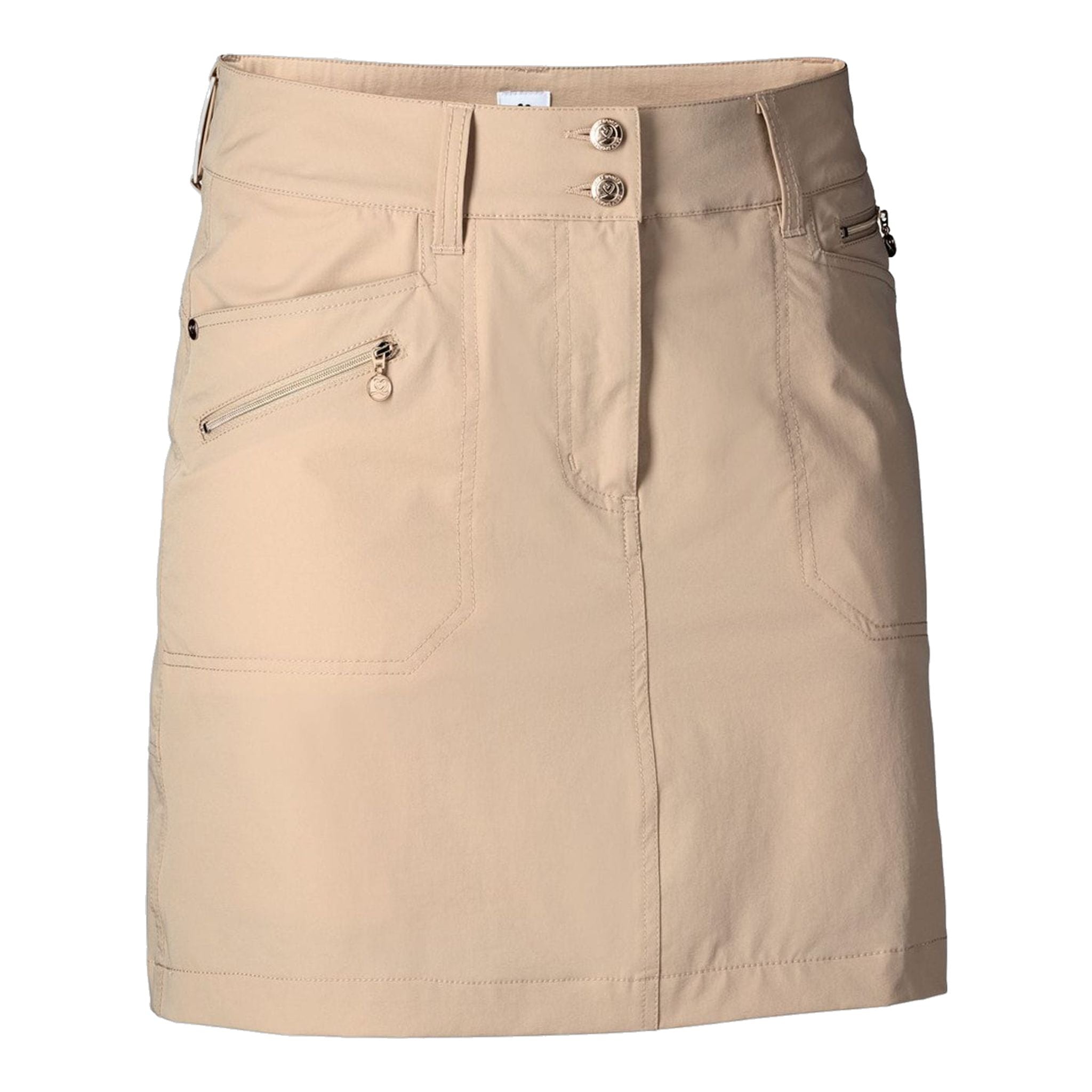Jupe-short Daily Sports Miracle 52 cm Beige Femme
