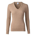 Pull marron Madelene pour femme de Daily Sports