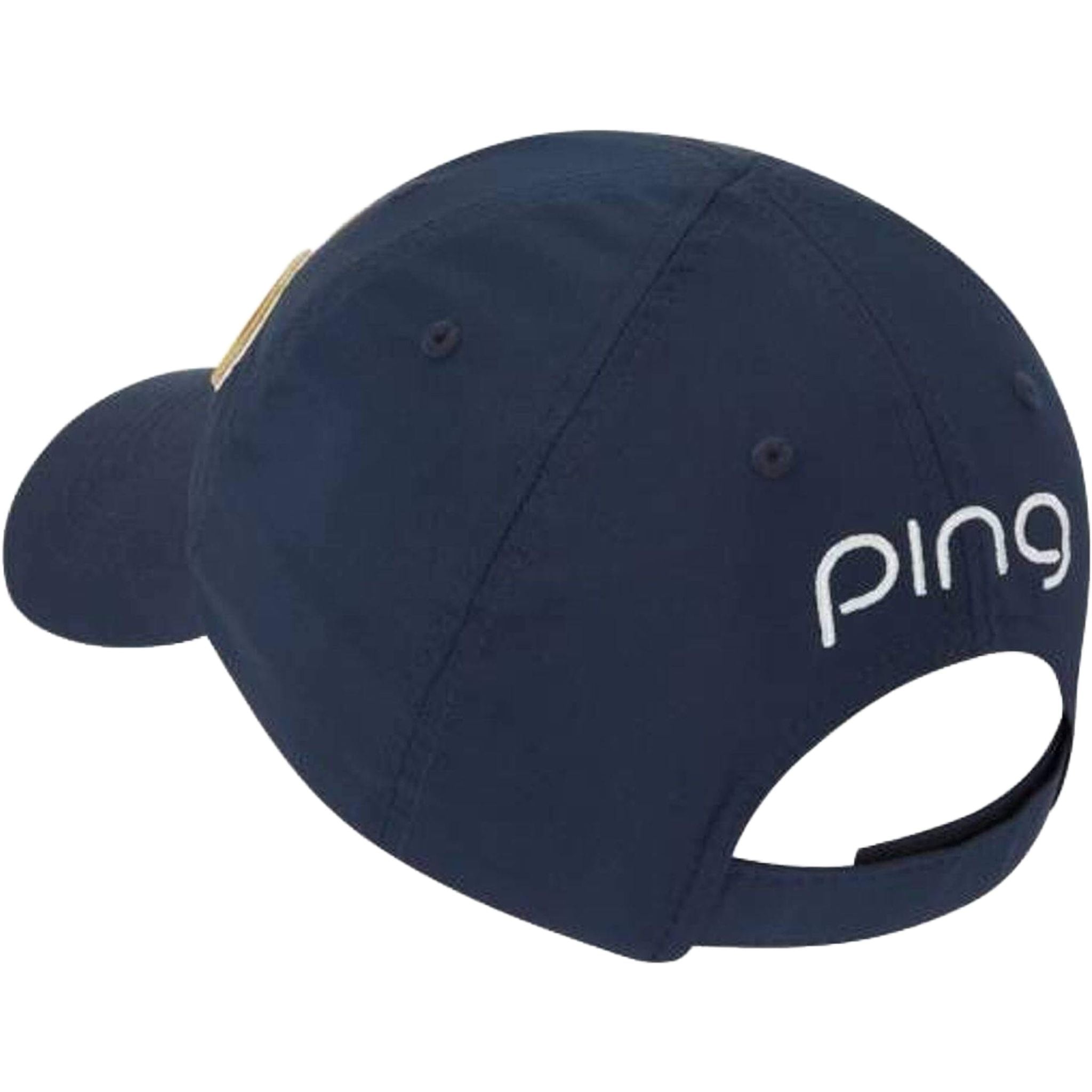 Casquette Ping G LE 3 Marine/Or Femme