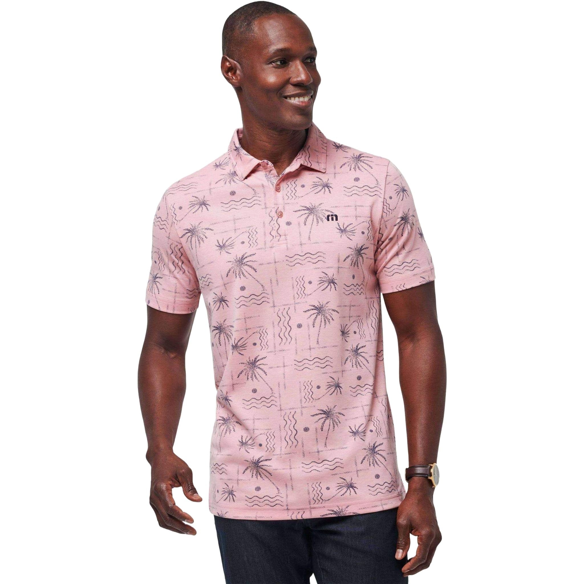 Polo homme Travis Mathew Coconut Palm