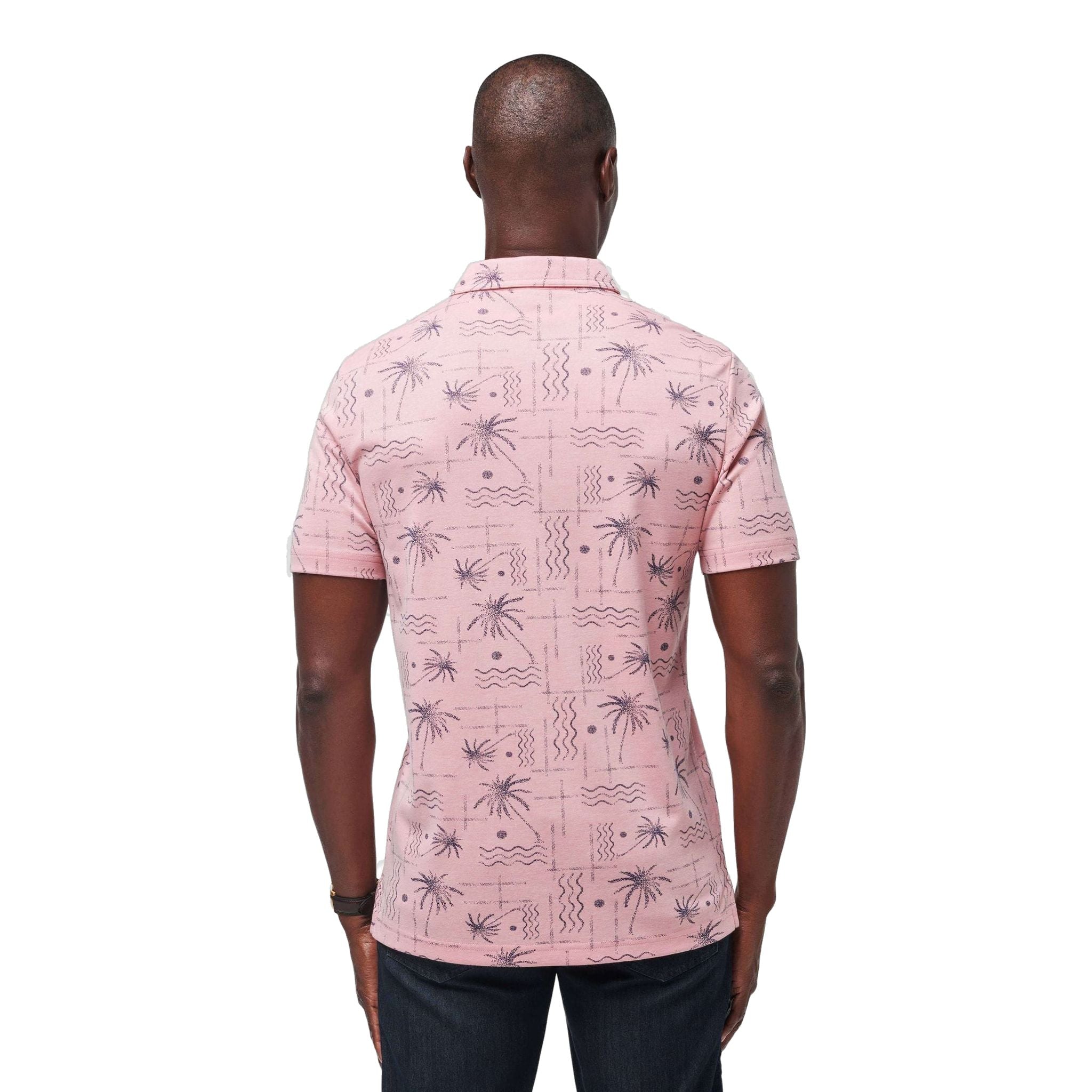 Polo homme Travis Mathew Coconut Palm