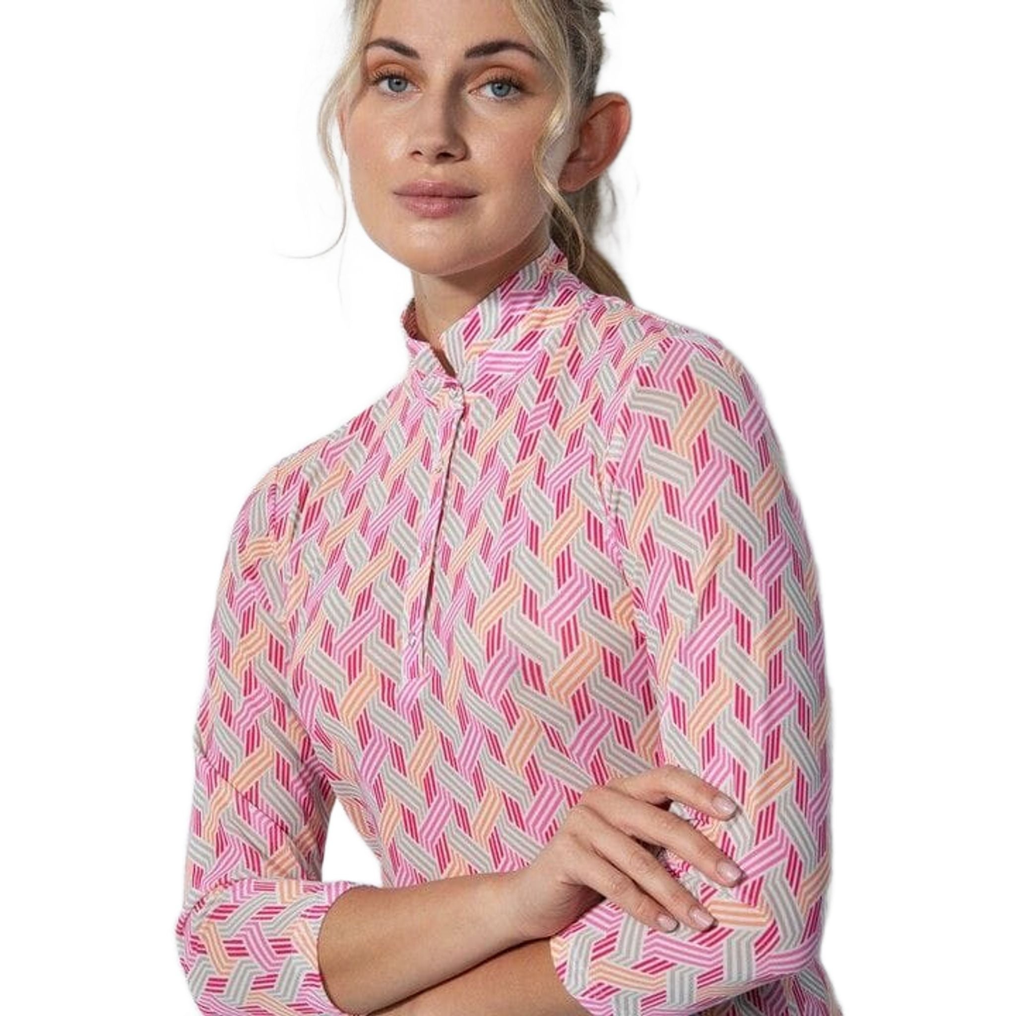 Polo Daily Sports Digne Mesh manches 3/4 pour femme