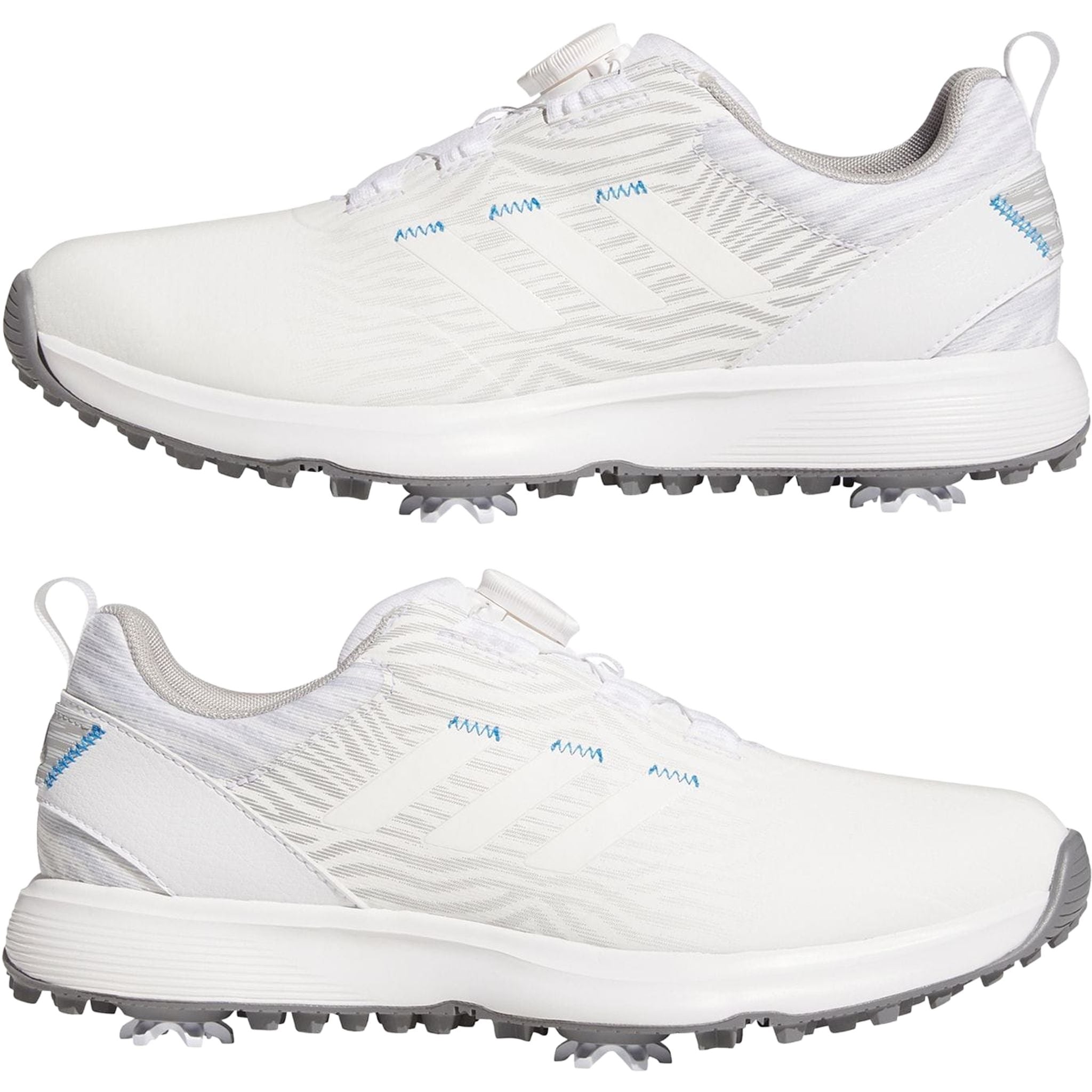 Chaussures de golf sans crampons Adidas S2G BOA pour femmes