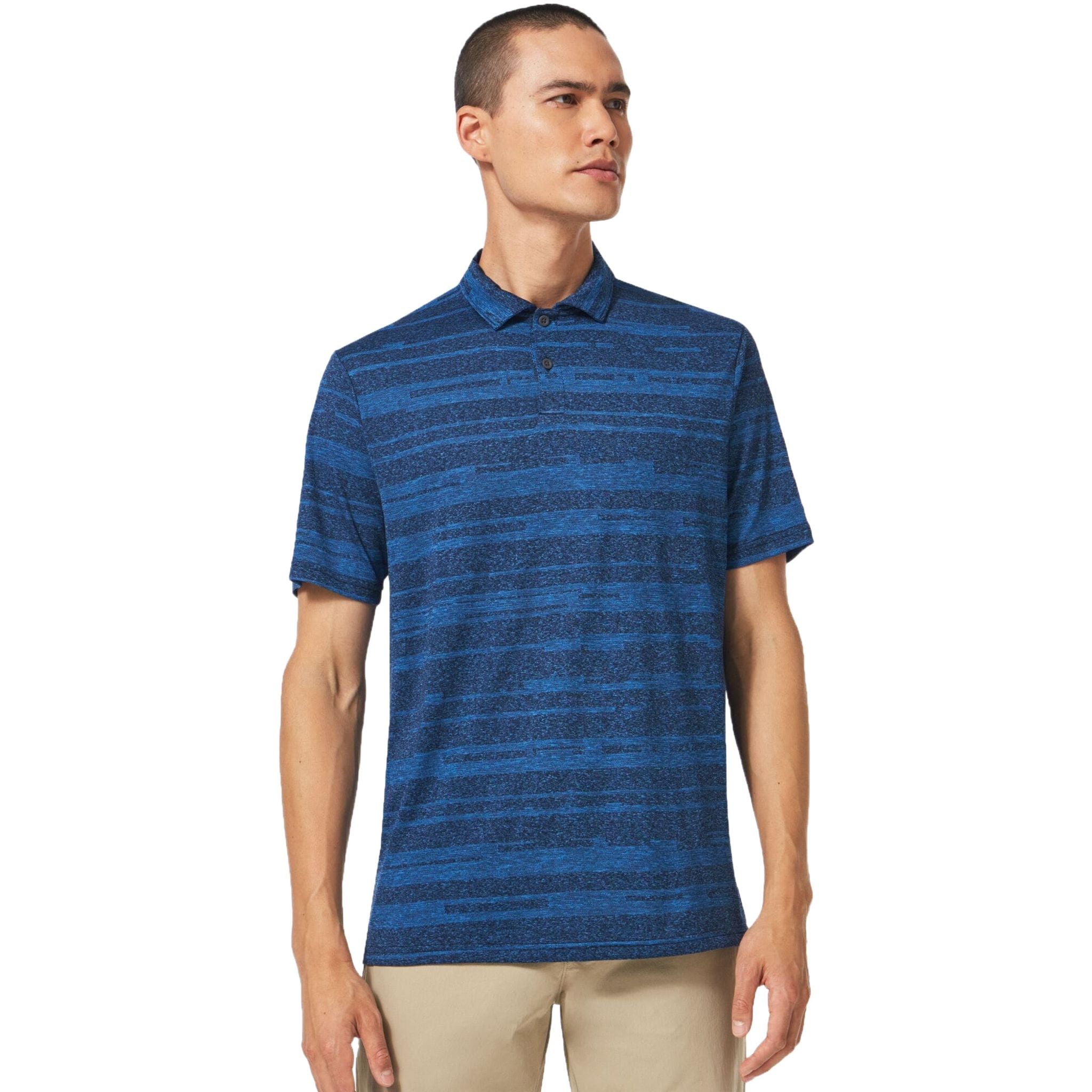 Oakley Polo Aero Pro Stripe Homme