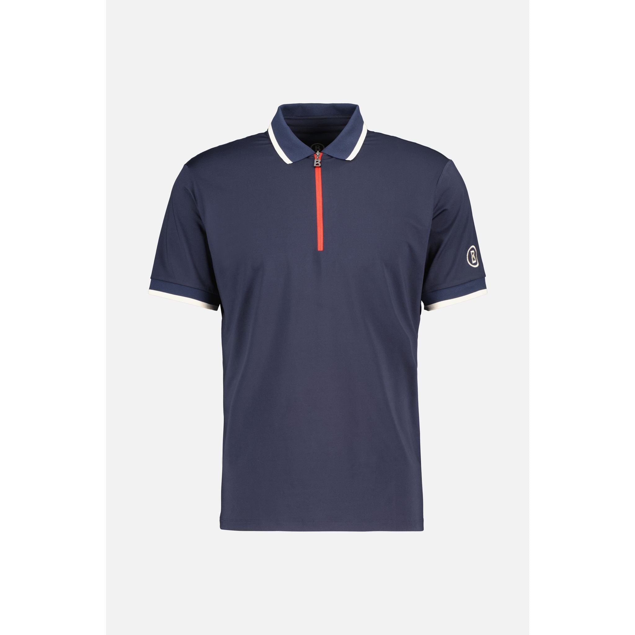 Polo Bogner M Cody SS bleu marine pour homme