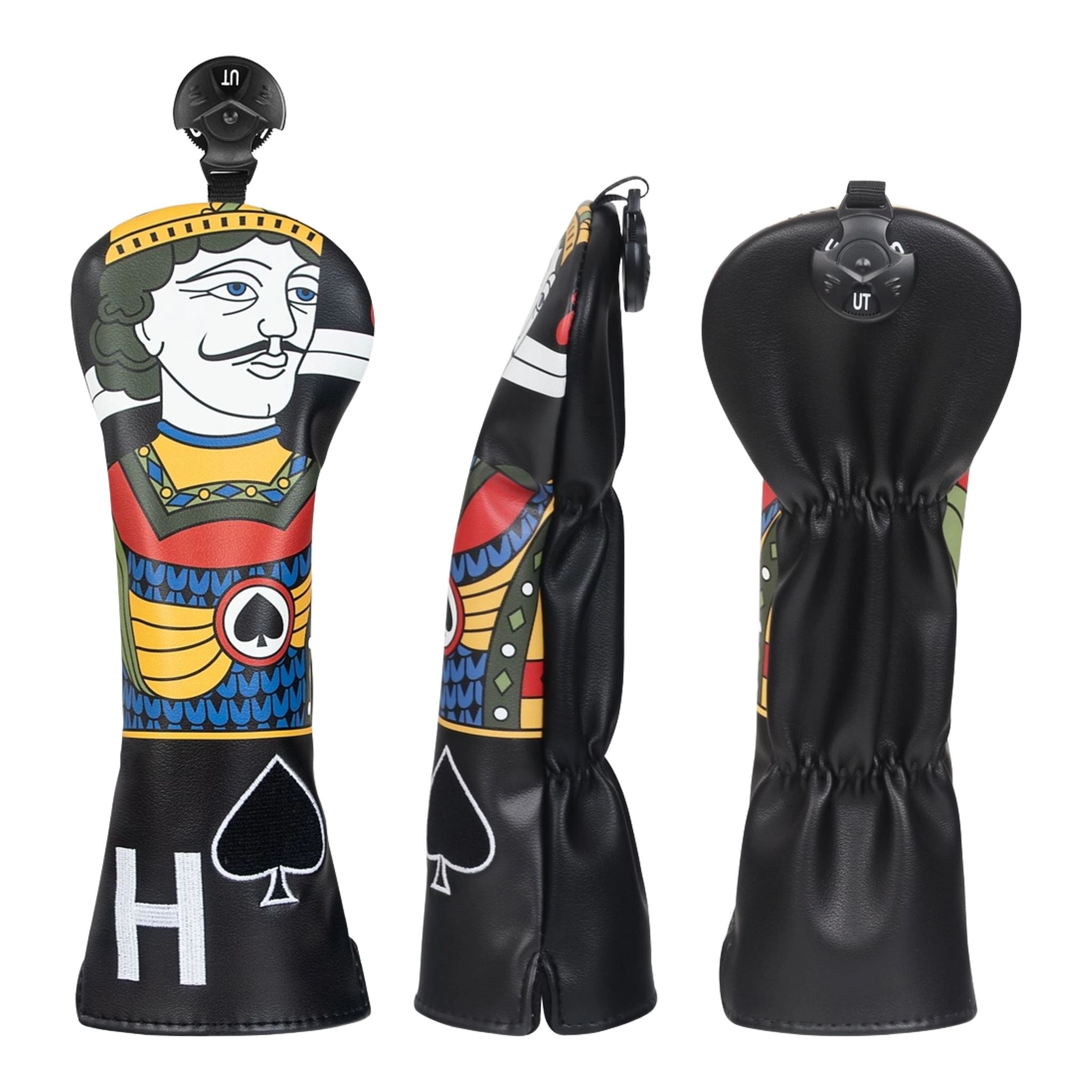 Couvre-tête hybride Spade Poker Soldier brodé