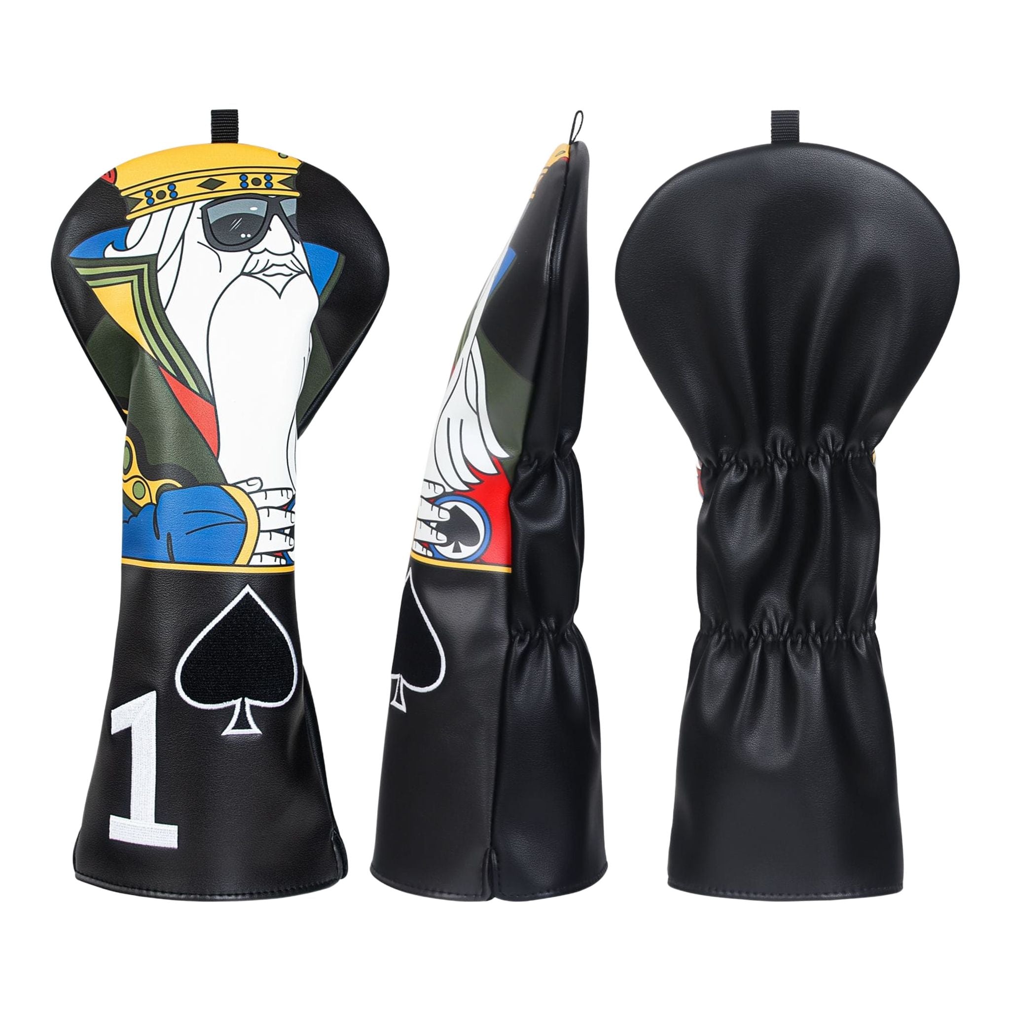 Couvre-club brodé Spade Poker King Driver