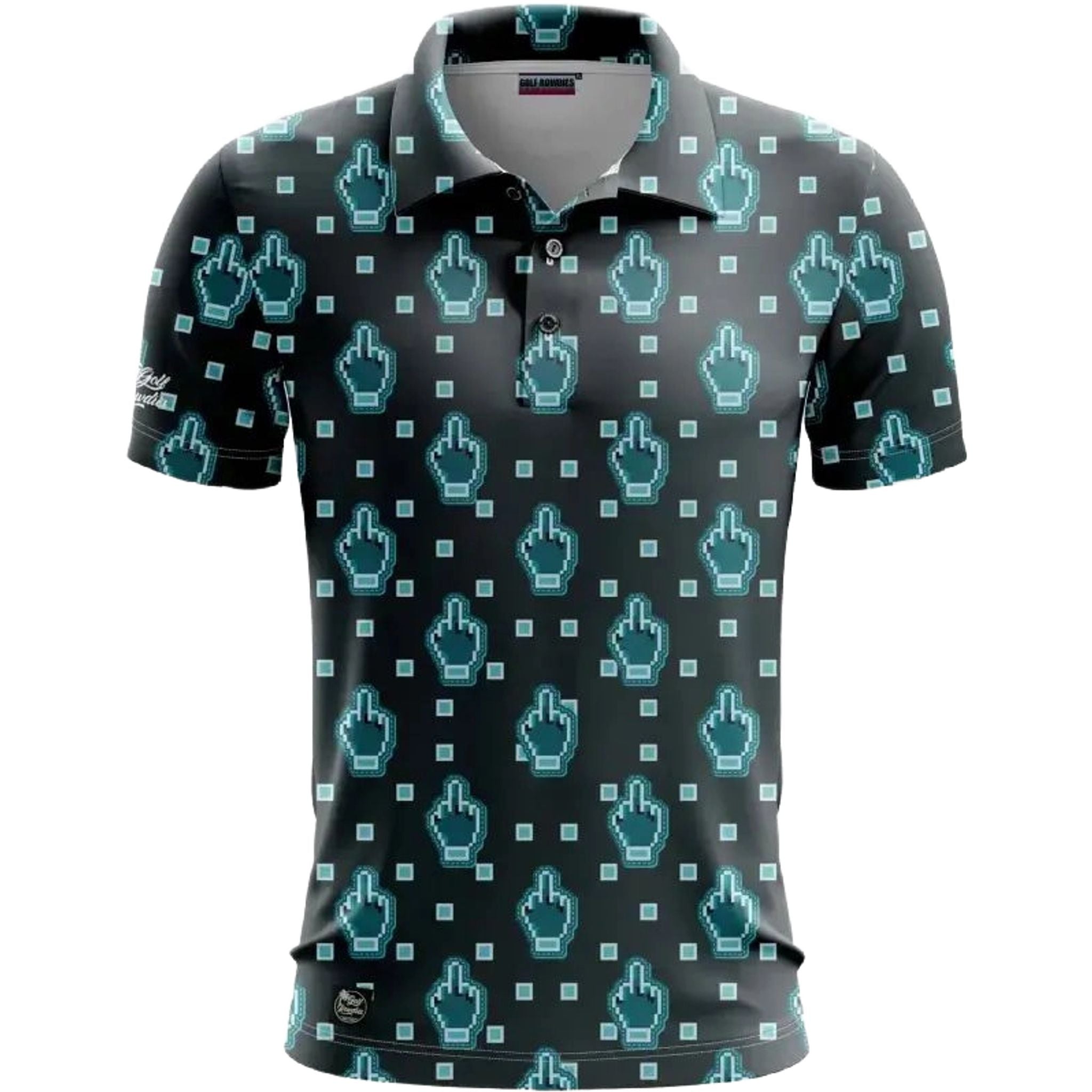 Polo Golf Rowdies Middlefinger pour hommes