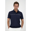 Polo J. Lindeberg M Clay coupe classique manches courtes JL bleu marine homme