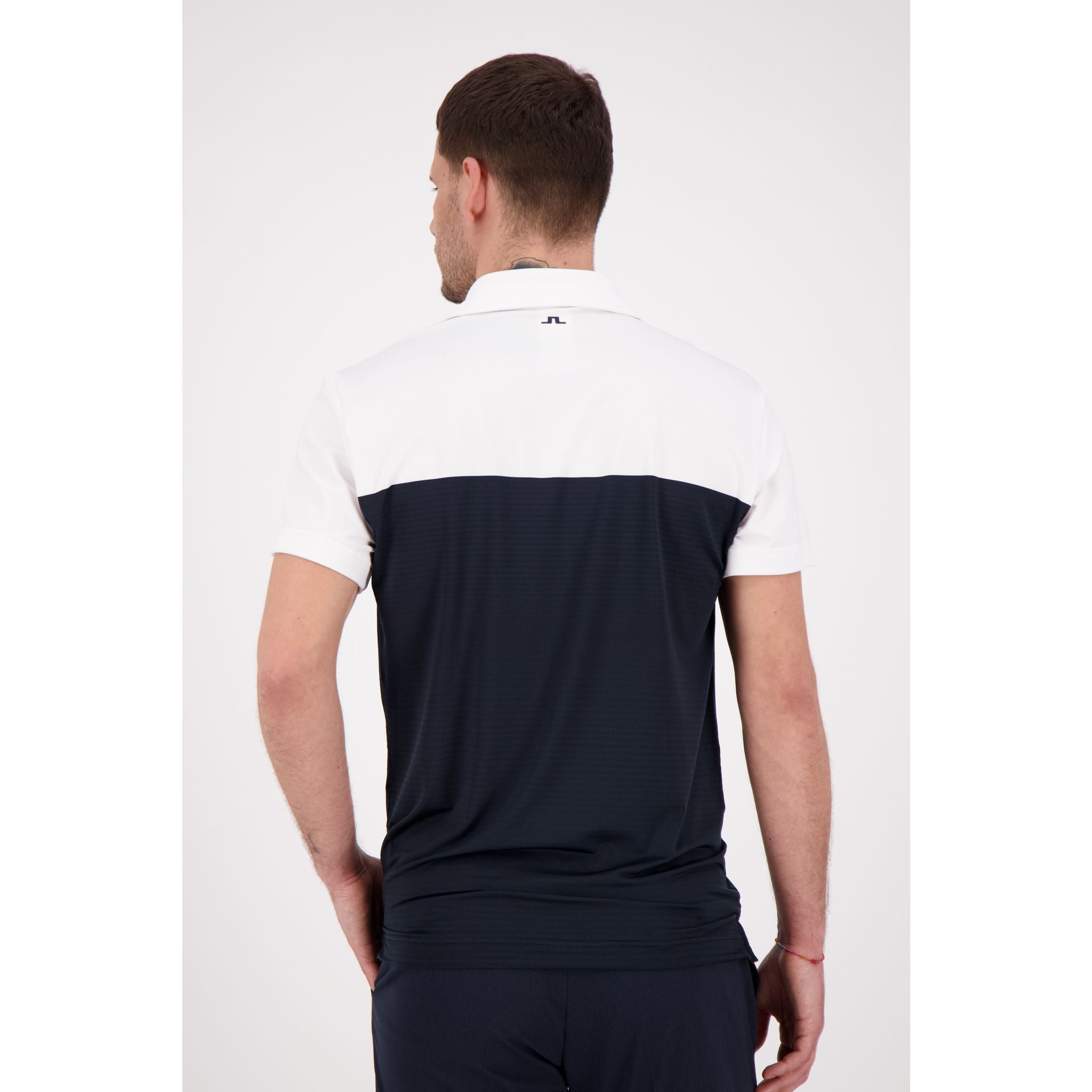 J. Lindeberg M Owen Slim Fit SS Polo JL Marine Homme